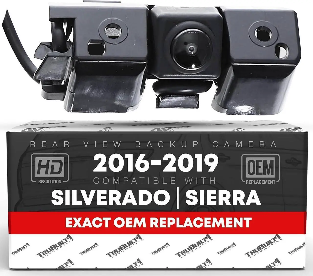 Main image of Backup Camera Compatible with 2016-2019 Chevy Silverado, GMC Sierra - OEM Replacement Reverse Camera 84062896, 590-111