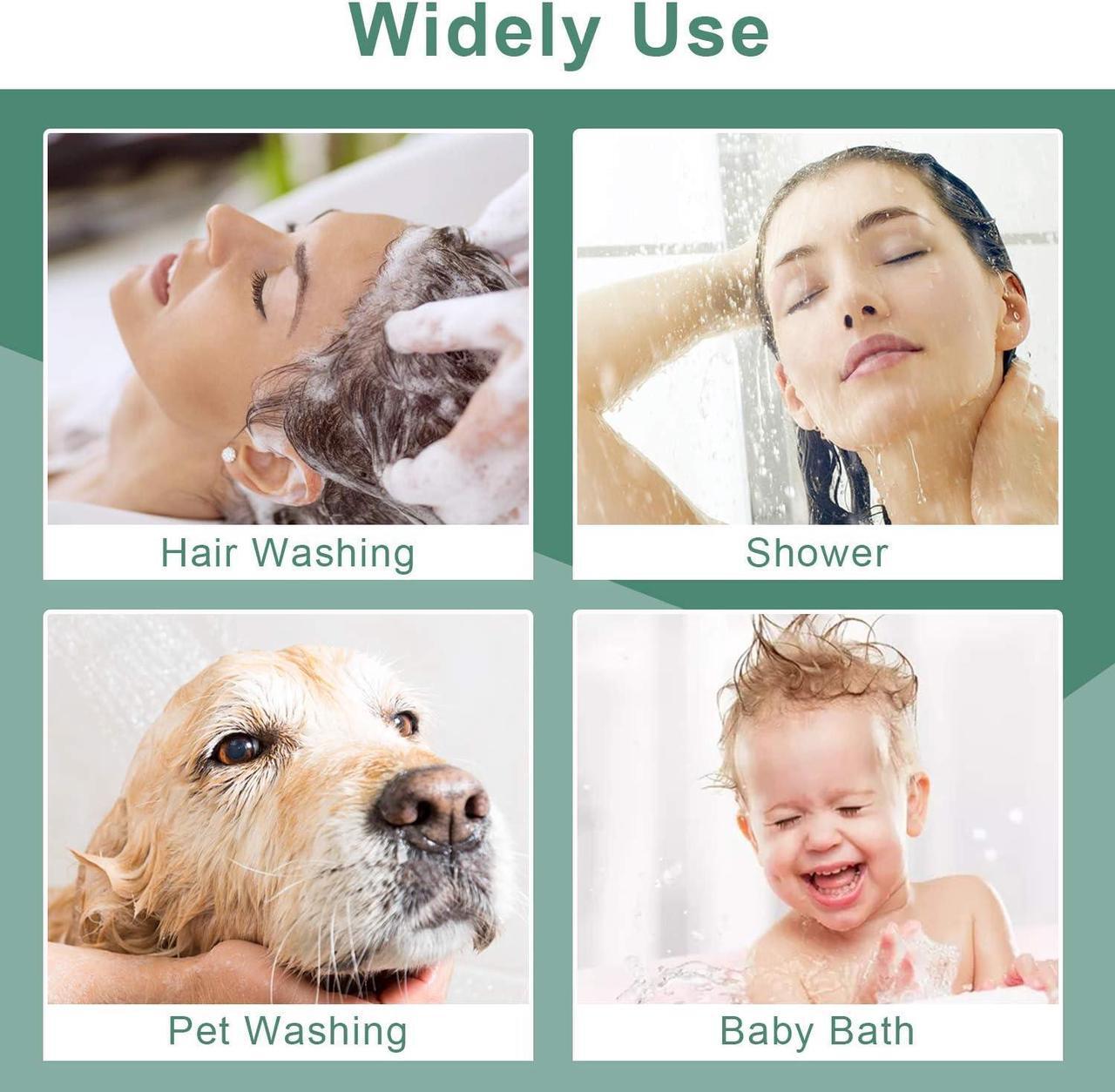 Alt view image 6 of 7 - KLLEYNA Shower Head Sink-Faucet Bathtub-Bathroom-Garden - Hose Sprayer Attachment(5 Adapters) for Hair Washing & Pet Dog Rinse & Baby Bath, ON/OFF Extension for Moen, Kohler, Delta, American Standard