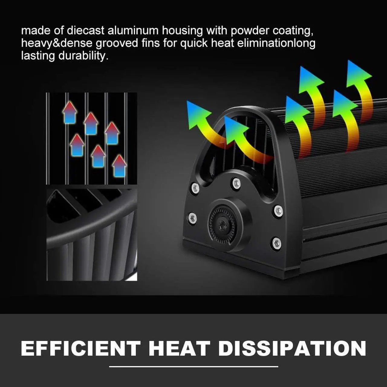 Alt view image 5 of 7 - DOT Approved 20Inch Spot Flood Combo Led Light Bar Reverse+4pcs 4Inch Light Cube pods for Front Rear Bumper Brush Bull Grille Trails Truck for Can am Maverick Polaris Kubota Honda JK TJ JL XJ Truck