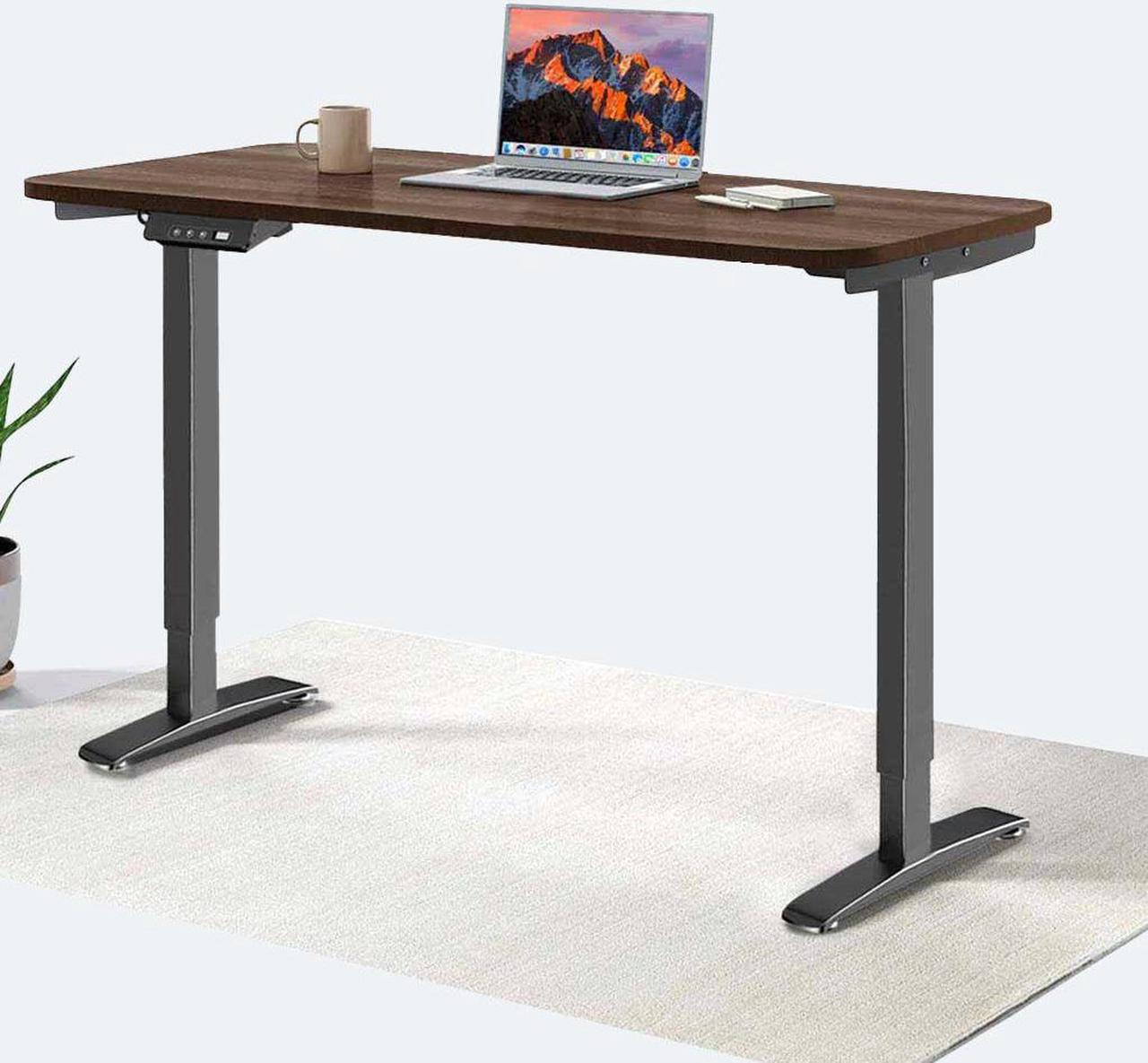 Main image of MotionGrey Standing Desk Height Adjustable Electric Motor Sit-to-Stand Desk Computer for Home and Office - Black Frame (43x24 Tabletop Included)