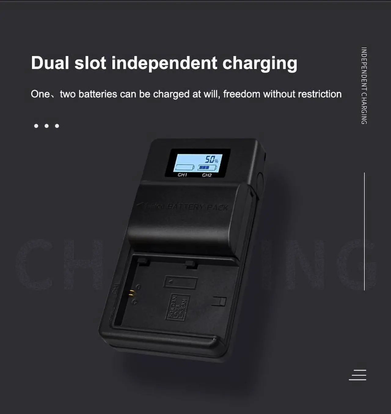 Alt view image 5 of 7 - CITYORK LP E12 Camera Battery Charger LCD USB Charger for Canon M 100D Kiss X7 Rebel SL1 EOS M10 EOS M50 DSLR