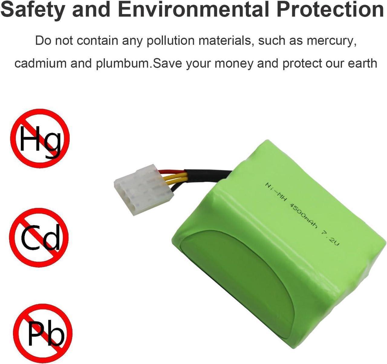 Alt view image 5 of 6 - 7.2V 4500mAh Battery Replacement for Neato XV-11 XV-12 XV-14 XV-15 XV-21 XV-25 XV Essential XV Signature Pro Robotic Vacuum Cleaners Neato 945-0005 205-0001