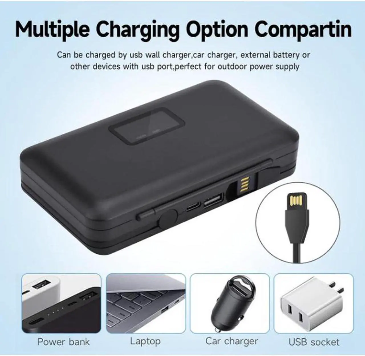 Alt view image 7 of 7 - CITYORK NP-W126 NPW126 Battery 2 Pack 7.2V 1200mAh with LCD Dual Charger for Fujifilm Fuji X-Pro1 XPro1 X-T1 XT20 XS10 XT100 XT200 XA5