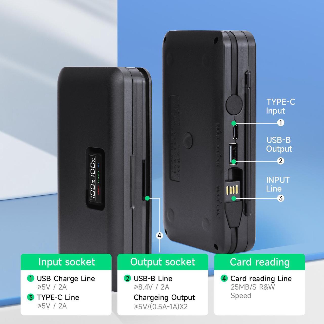 Alt view image 5 of 7 - CITYORK NB-10L NB10L Battery 2 Pack 7.4V 1500mAh with LCD Dual Charger for Canon PowerShot G1 X, G3-X, G15, G16, SX40 HS, SX50 HS, SX60 HS Digital Camera