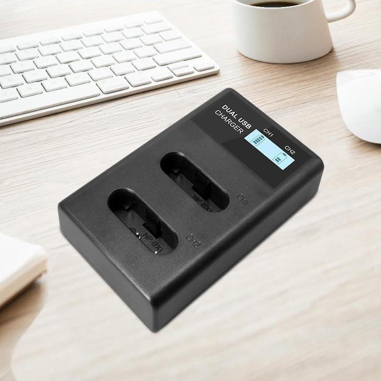 Alt view image 5 of 6 - CITYORK 4 Pack 1600mAh NP-BX1 Battery Replacement with Dual USB Charger for Sony NP-BX1/M8, DSC-RX100,DSC-RX100 II,DSC-RX100M II,DSC-RX100 III,DSC-RX100 IV,DSC-RX100 V/VII,ZV-1