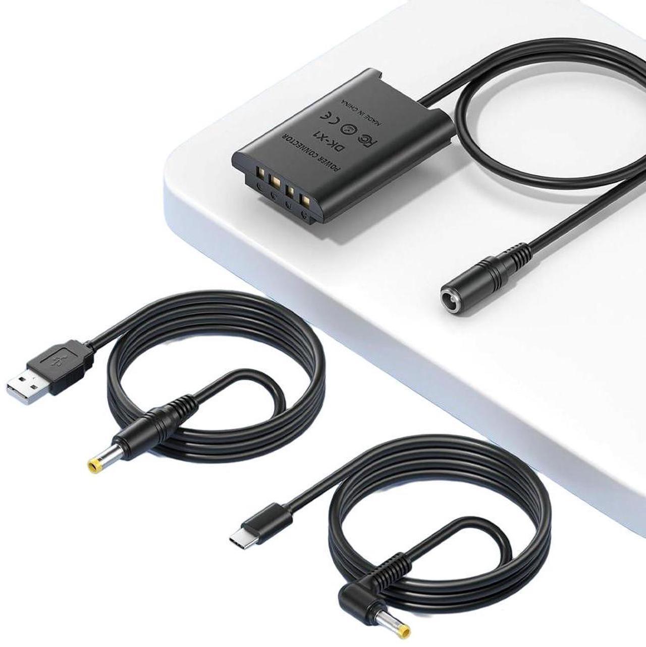 Main image of CITYORK NP-BX1 USB/AC Power Cable Adapter,Dummy Battery DC Coupler for Sony Cybershot DSC RX1 RX1R RX100 II III VI Digital Cameras