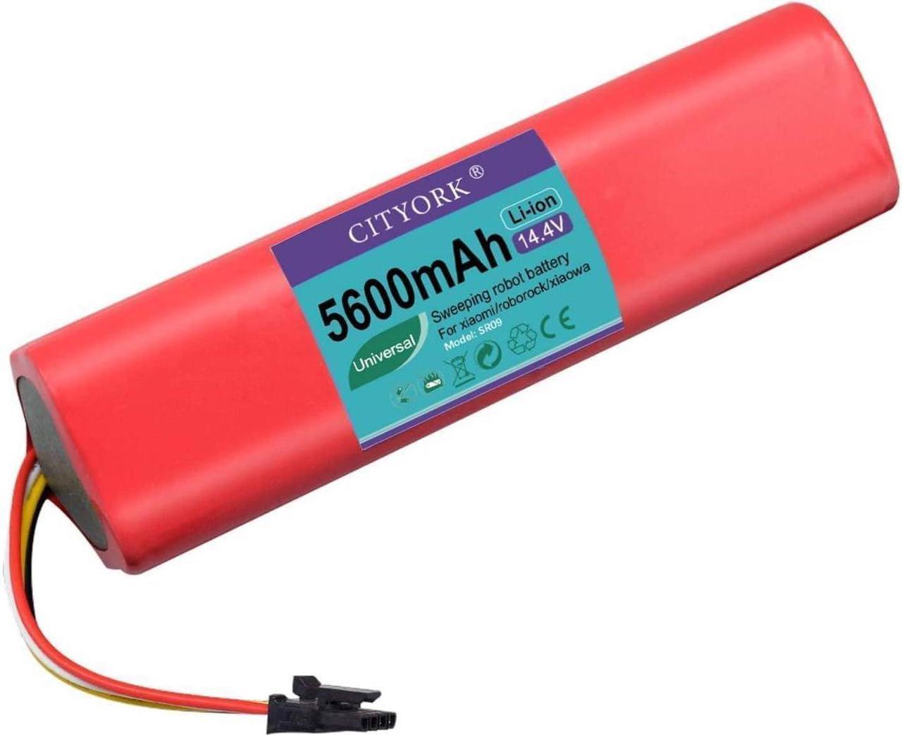 CITYORK Replacement Battery for Xiaomi Vacuum Robot Cleaner Roborock E4 S4 S5 S6 S7,5600mAh