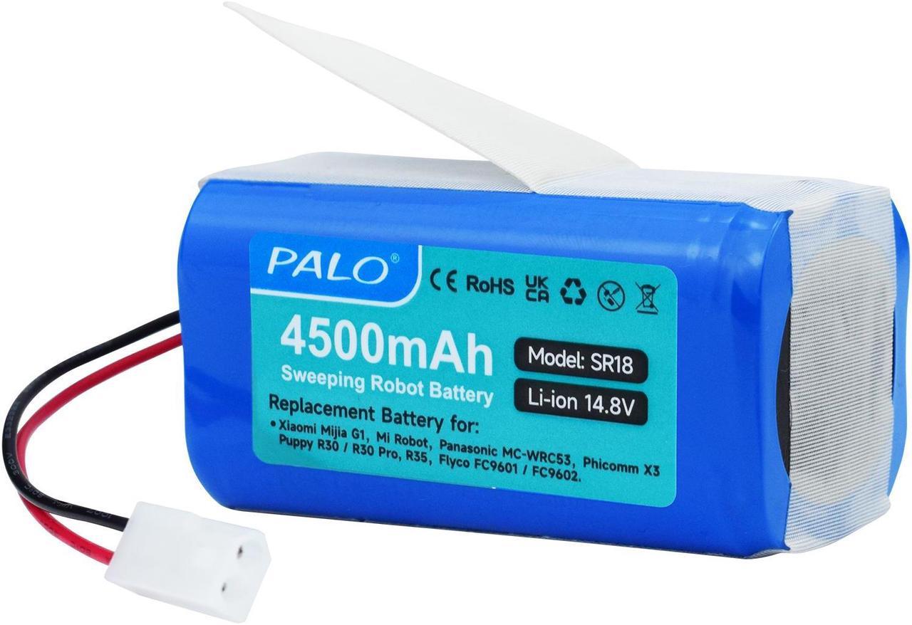 CITYORK 14.8V 4500mAh Li-ion Replacement for Xiaomi MI G1, for Panasonic MC-WRC53, for Phicomm X3, for PUPPY0O R30/ R30 PRO, for FLYCO FC9601/FC9602 Essential MJSTG1 Robot Vacuum Cleaner