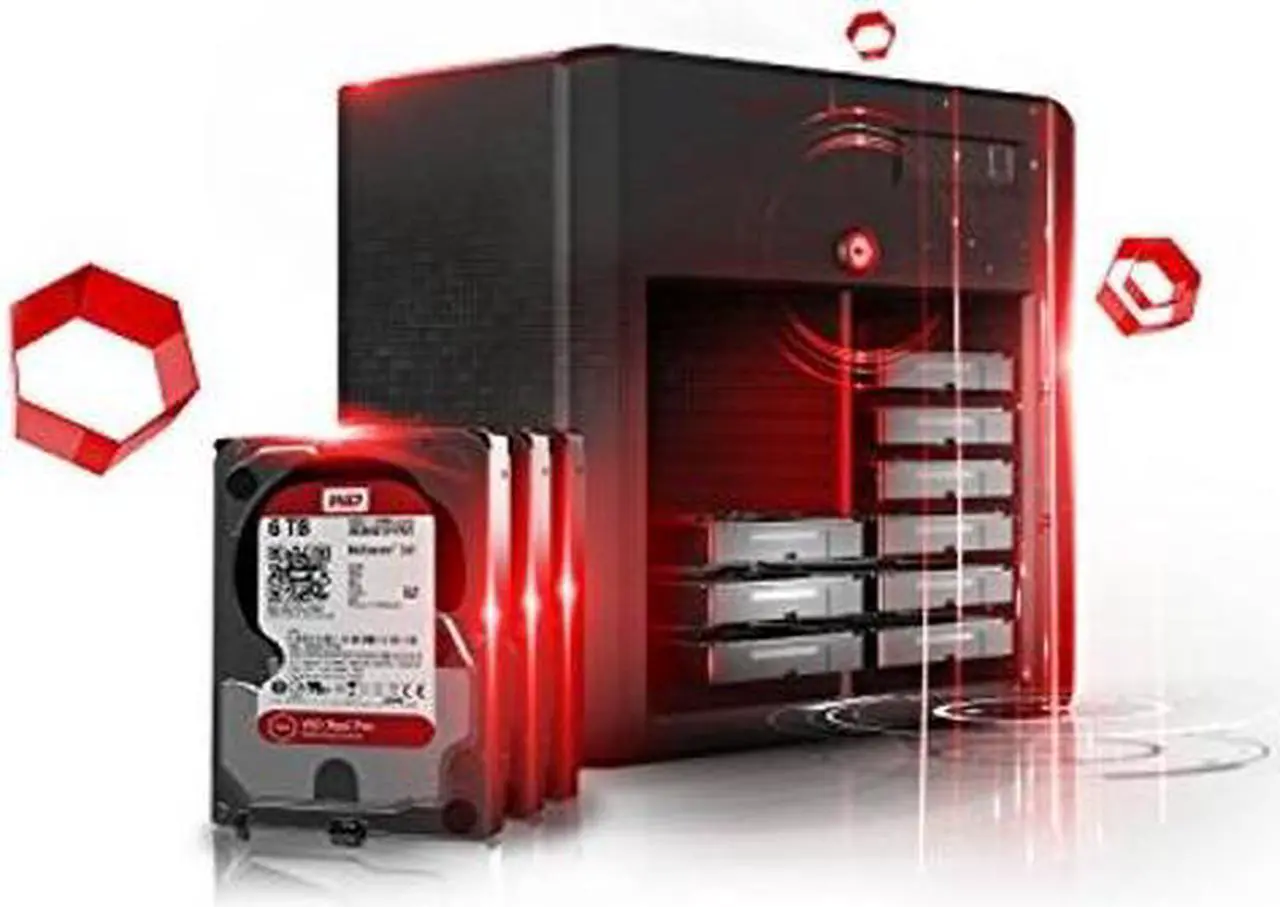 Alt view image 5 of 5 - WD Red Pro 4TB NAS Hard Disk Drive - 7200 RPM SATA 6 Gb/s 64MB Cache 3.5 Inch - WD4001FFSX