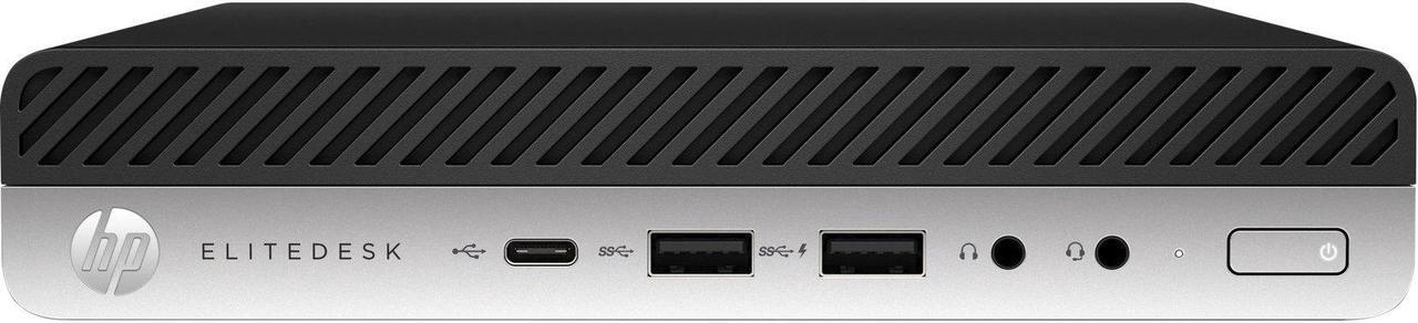 Main image of HP EliteDesk 800 G3 - Mini desktop - 1 x Core i5 6500T / 2.5 GHz - RAM 8 GB - SSD 256 GB - triple-level cell (TLC) - HD Graphics 530 - GigE - WLAN: 802.11a/b/g/n/ac, Bluetooth 4.2 - Win 7 Pro 64-bit
