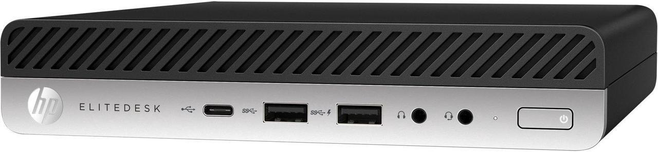 Alt view image 3 of 4 - HP EliteDesk 800 G3 - Mini desktop - 1 x Core i5 6500T / 2.5 GHz - RAM 8 GB - SSD 256 GB - triple-level cell (TLC) - HD Graphics 530 - GigE - WLAN: 802.11a/b/g/n/ac, Bluetooth 4.2 - Win 7 Pro 64-bit