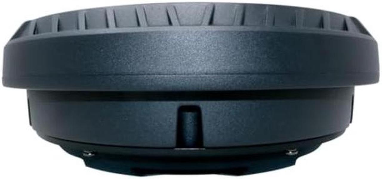 Alt view image 3 of 5 - Cerwin Vega VEGA Shallow 12" 150W RMS 2O Spare Tire Powered Subwoofer - Slim Car Audio System with Integrated 1 Channel Amplifier, Bass Knob, PWM MOSFET Power Supply, & Passive Radiator Design VPSTX12