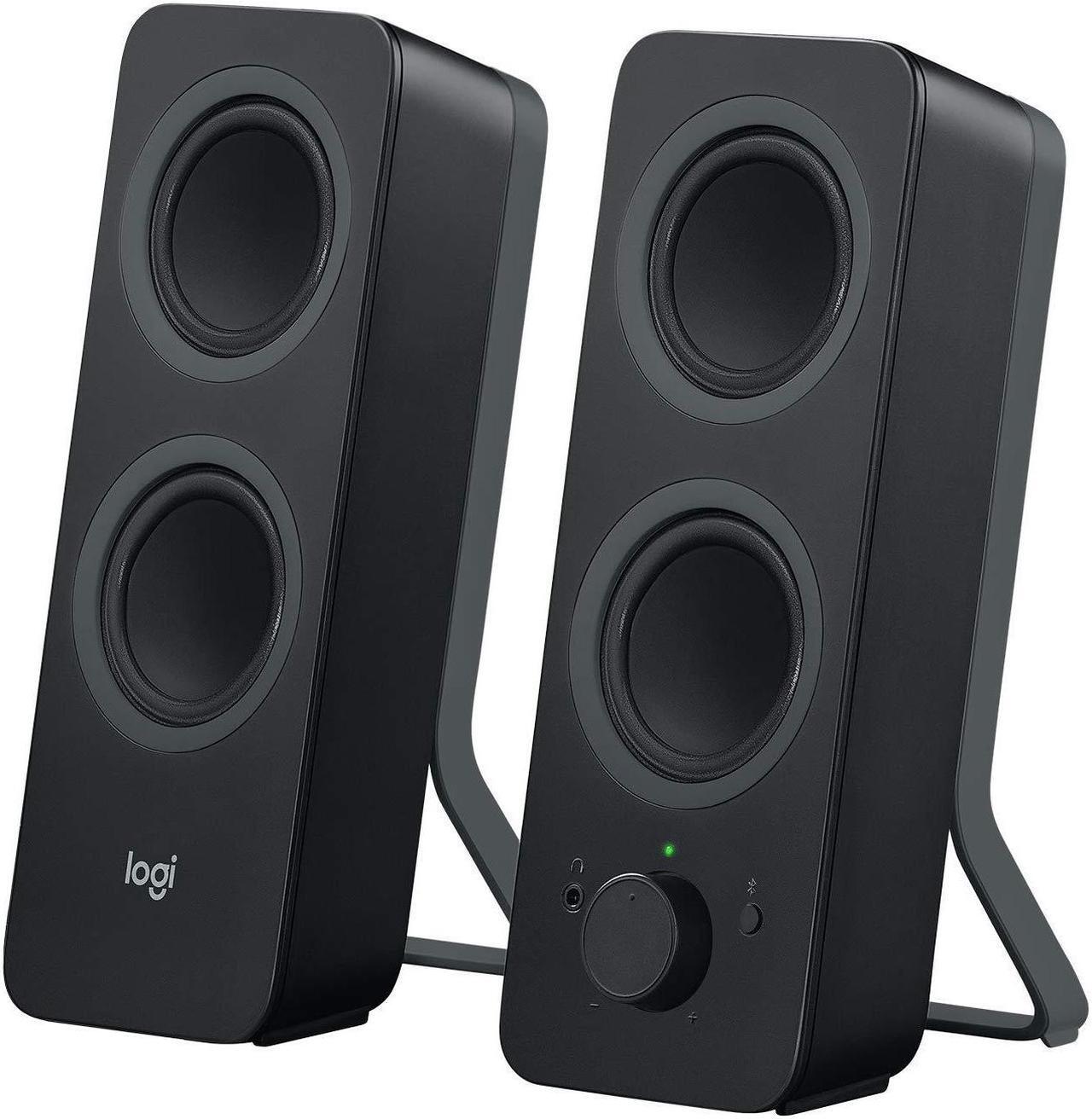Main image of Logitech Z207 2.0 Multi Device Stereo Speaker (Black), 9.5" x 3.5" x 4.9&Quot;
