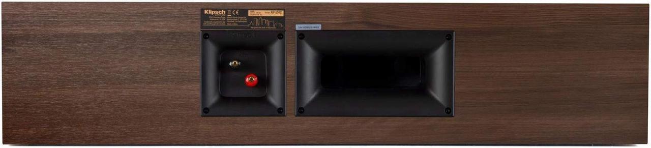 Alt view image 5 of 5 - Klipsch RP-504C Center Channel Speaker (Walnut)