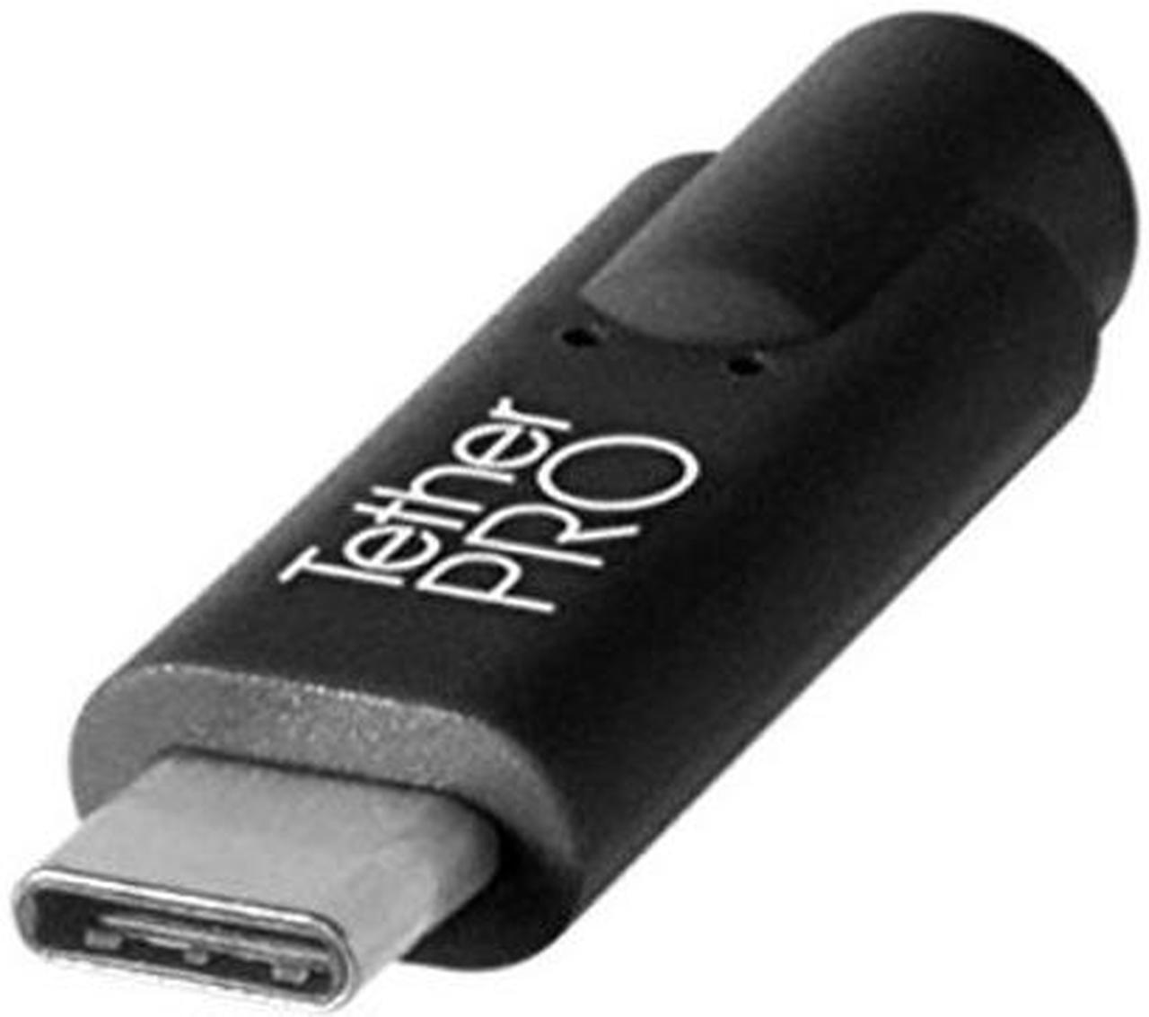Alt view image 3 of 5 - Tether Tools TetherPro USB-C to USB 3.0 Micro-B Cable | for Fast Transfer and Connection Between Camera and Computer | Non-Reflective Black | 15 Feet (4.6 m)
