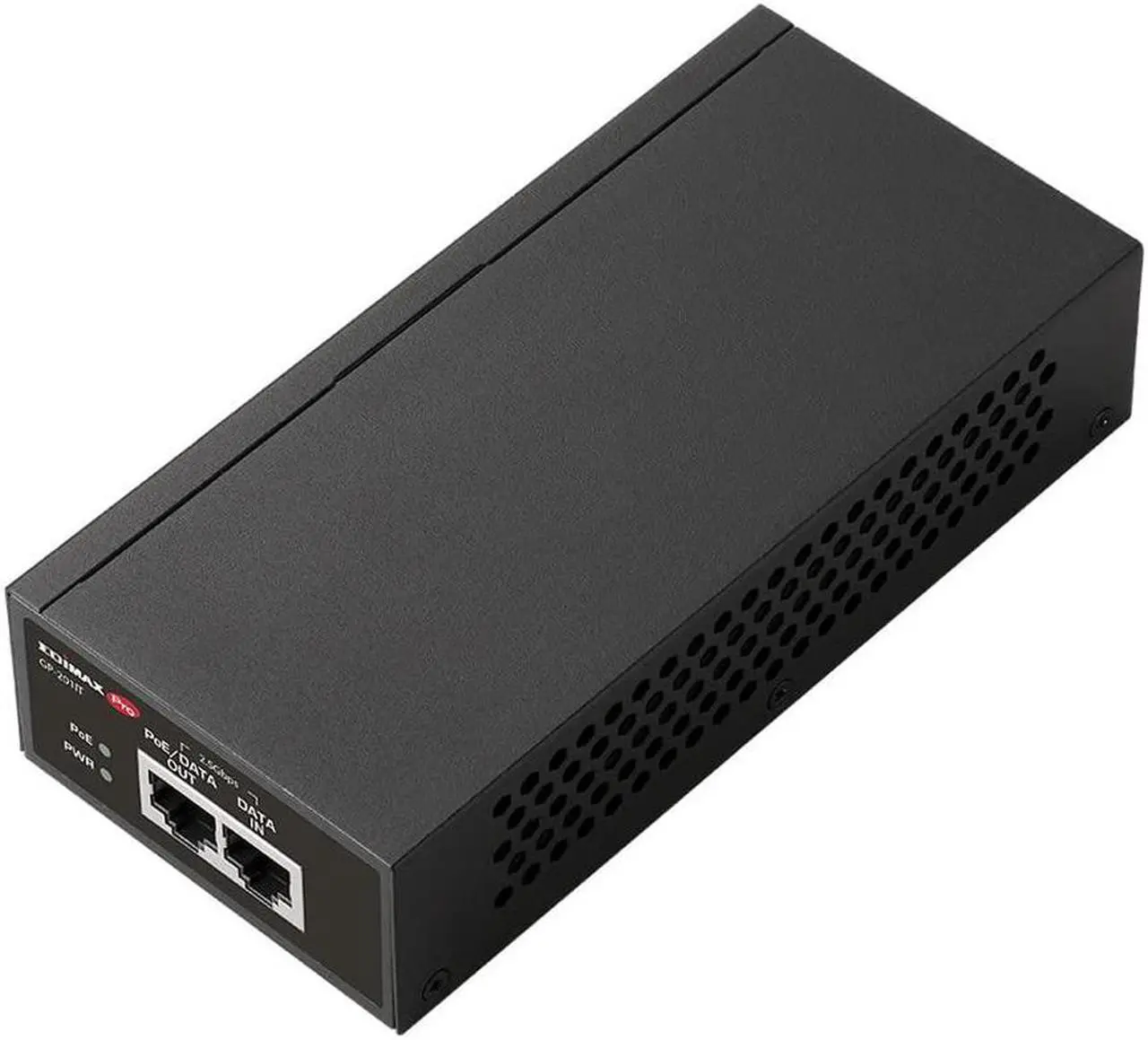 Alt view image 3 of 5 - Edimax Pro Gigabit PoE+ 30W Injector Adapter, 2.5 Gbps, Adds Power to PoE Powered Device (PD) for up to 100 Meters (328ft), Powers IP Cameras, IP Phones, Digital Signage and More, GP-201IT