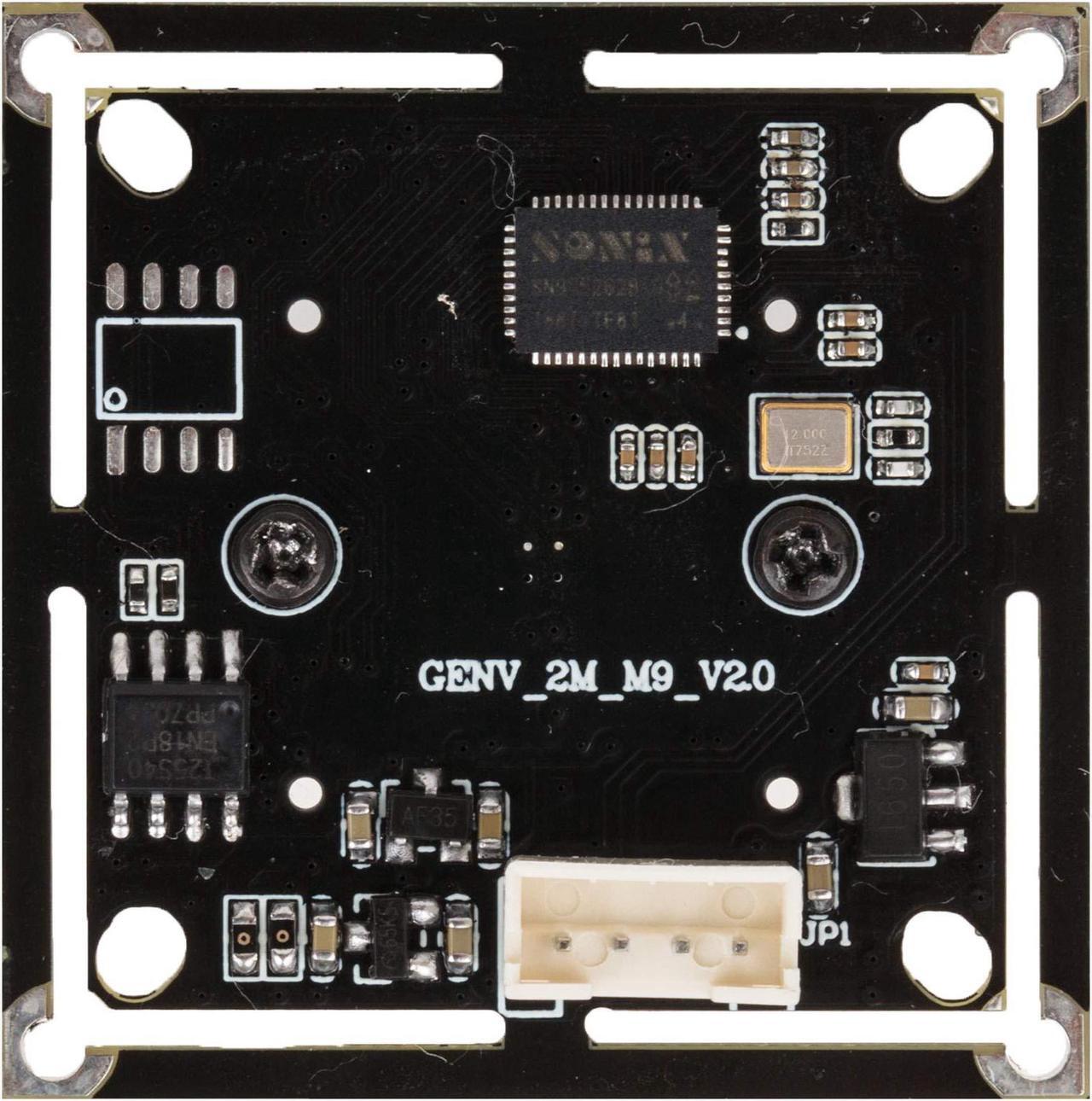 Alt view image 3 of 4 - Spinel 2MP Full HD Low Light WDR H264 USB Camera Module IMX290 with 3.6mm Lens FOV 90 Degree, Support 1920x1080@30fps, UVC Compliant, Support Most OS, Focus Adjustable, P/N: UC20MPG_L36