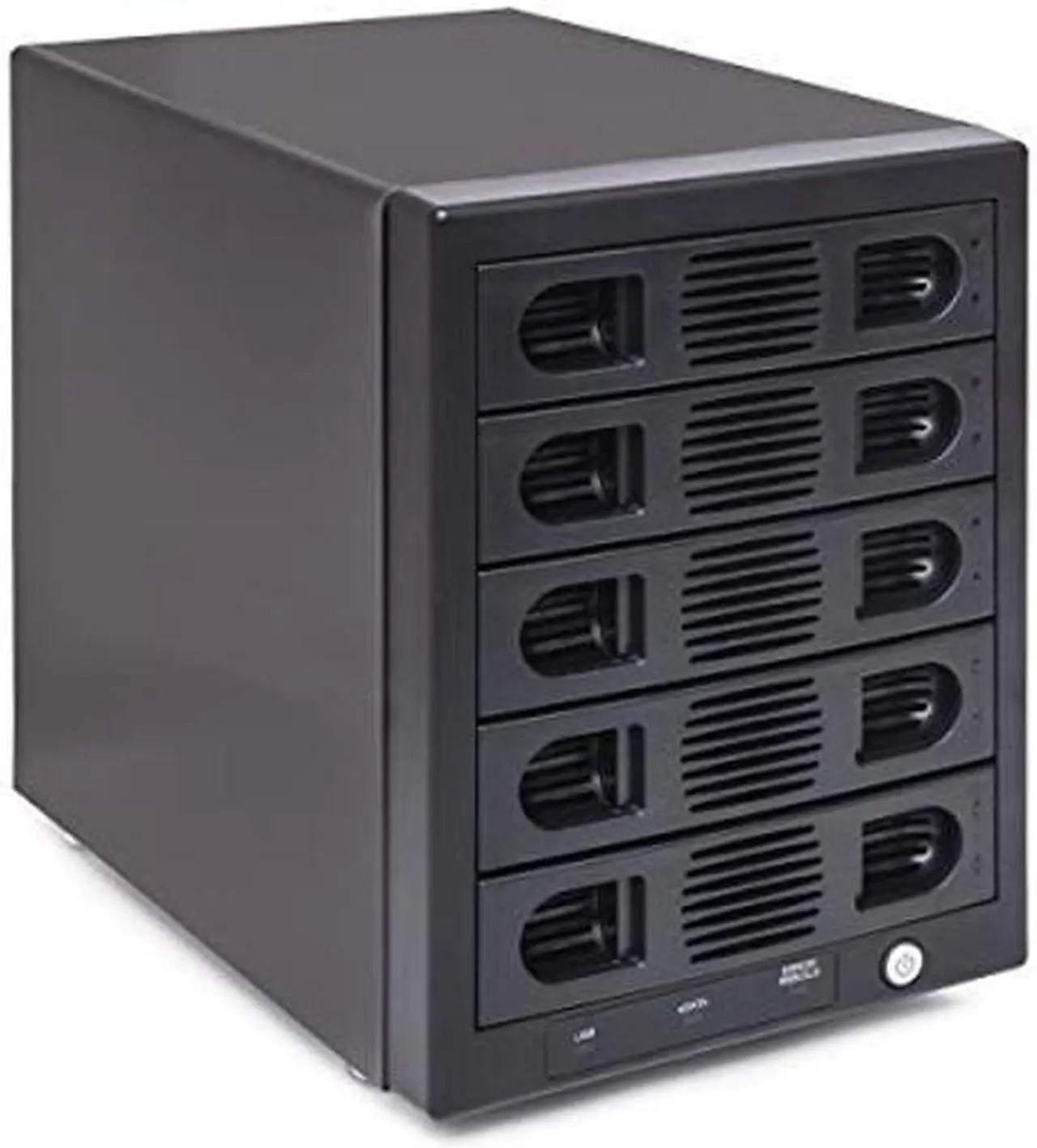 Main image of Syba 10000GB 5 Bay Tool Less Tray Hot Swappable 2.5" 3.5" SATA III RAID HDD External USB 3.0 Enclosure Windows MacOS SY-ENC50118