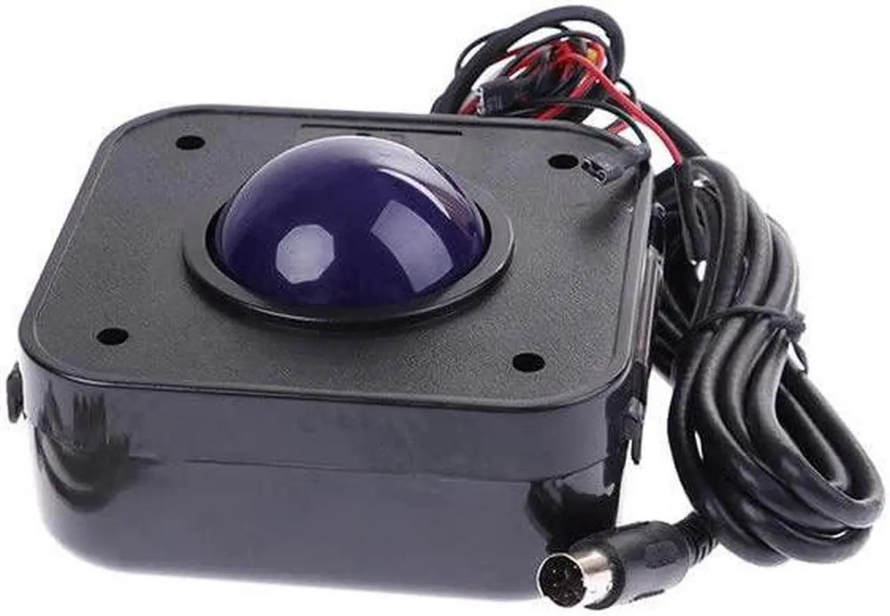 Alt view image 4 of 5 - Atomic Market 2 1/4 Inch 2.25" Purple Ball PS/2 PCB Connector Arcade Trackball Mouse for Jamma MAME Arcade
