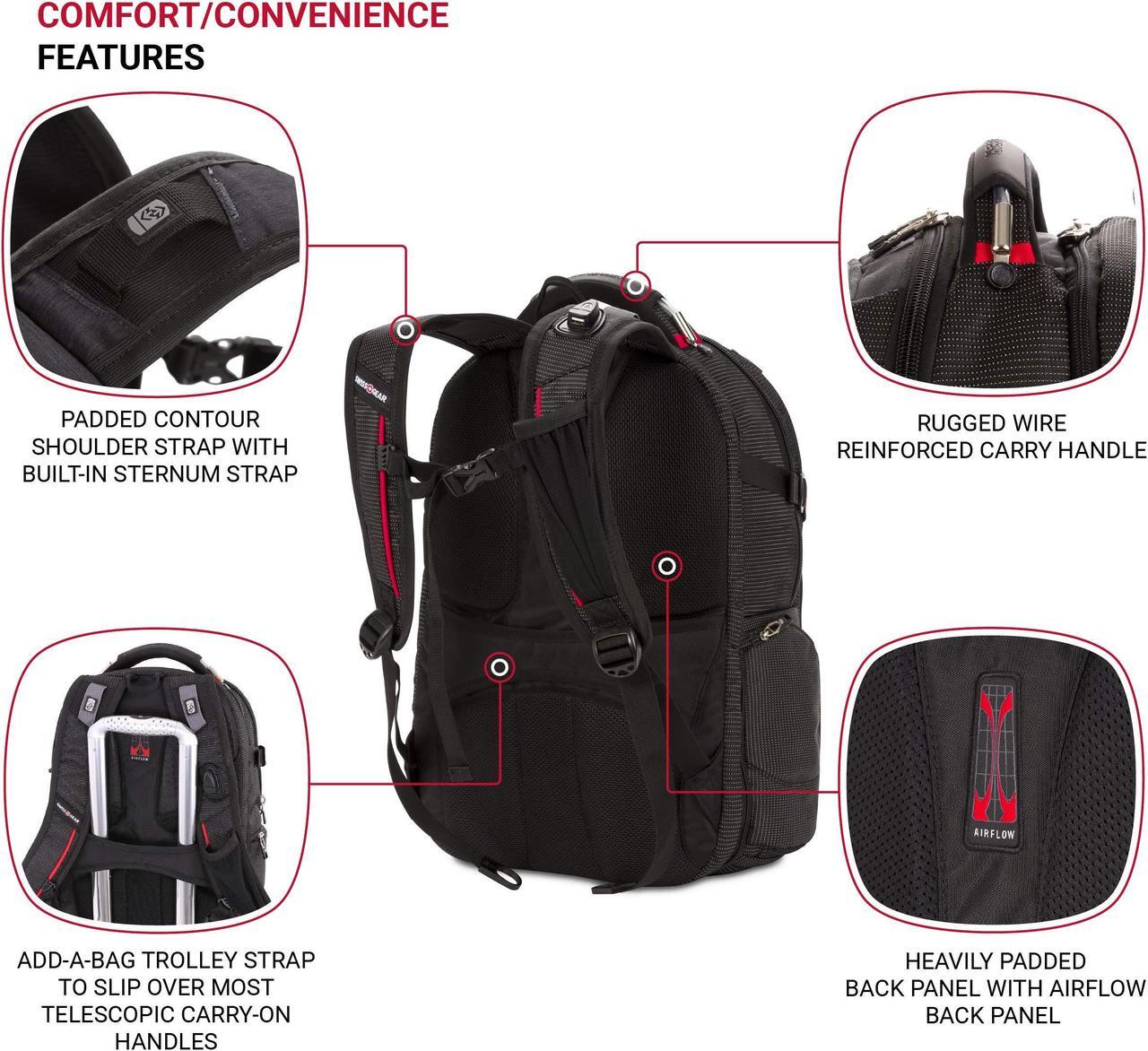 Alt view image 2 of 5 - SwissGear Travel Tech Elite, Dark Grey, Large