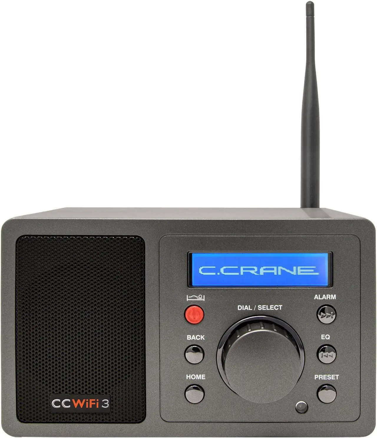 Alt view image 3 of 5 - C. Crane CC WiFi 3 Internet Radio with Skytune, Bluetooth Receiver, Clock and Alarm with Remote Control, Access to Thousands of Radio Stations Worldwide