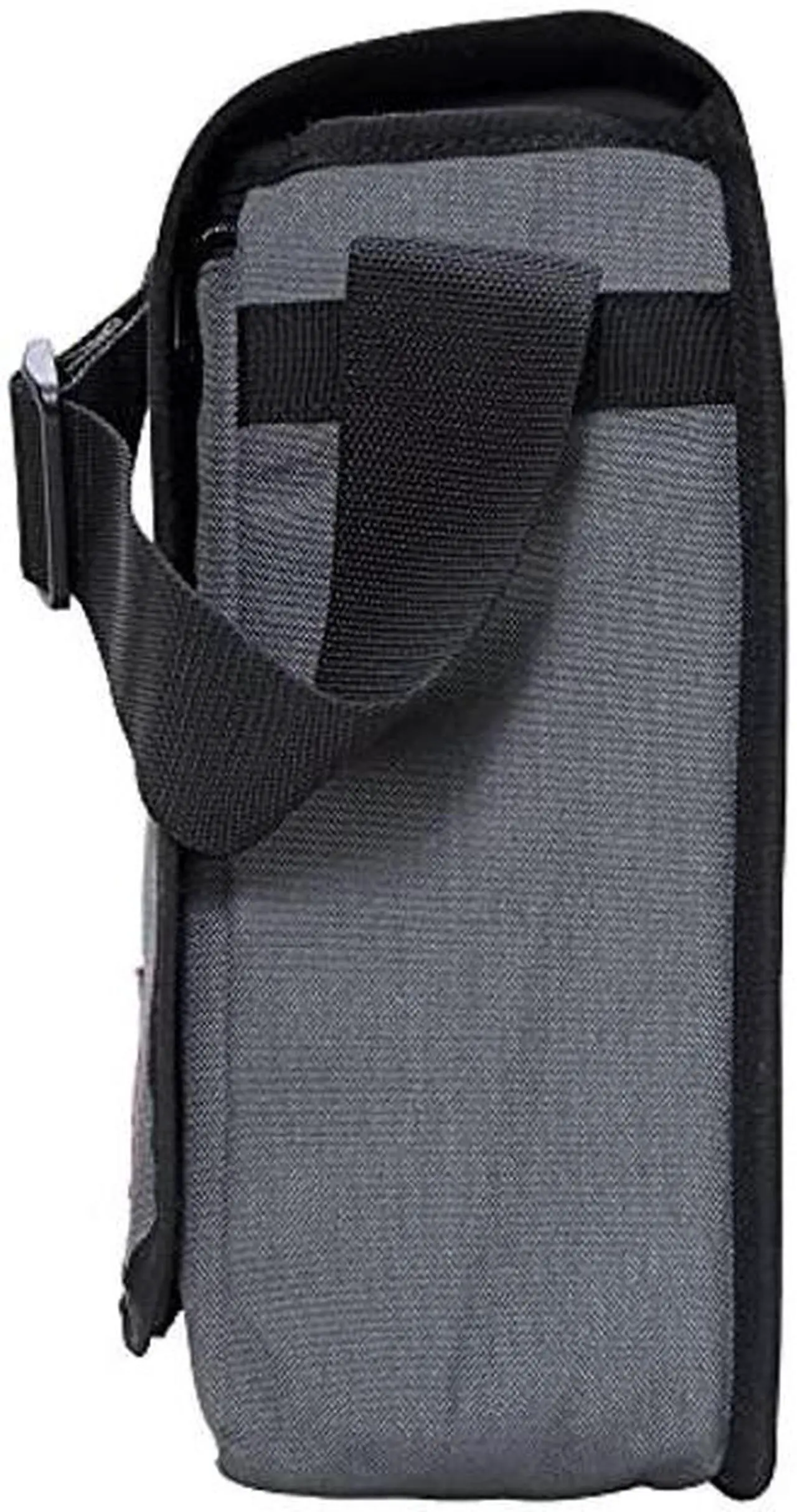 Alt view image 2 of 5 - Manhattan Portage Deluxe Computer Bag, 15-Inch (MD) with Adjustable Strap Water Resistant Coating Zippered Compartment 1000D Cordura(r) for Work And Travel (Grey)