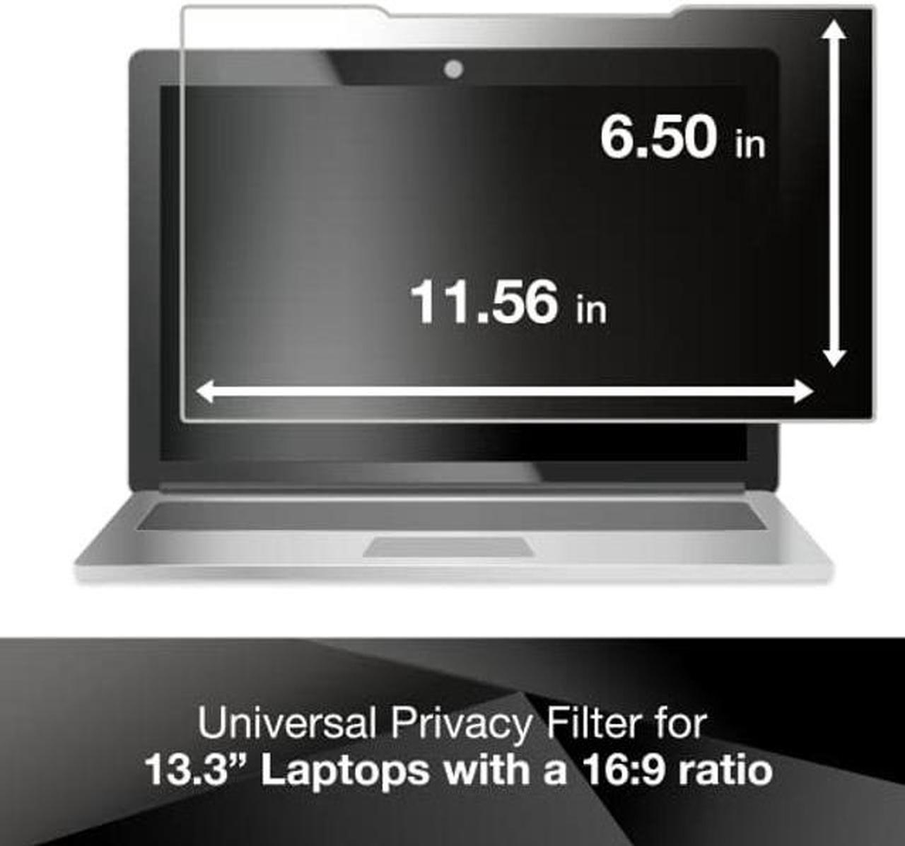 Alt view image 3 of 5 - 3M Privacy Filters for 27 Inch Widescreen Monitor, Reversable Gloss/Matte, Reduces Blue Light, Screen Protection, 16:9 Aspect Ratio (PF270W9B)