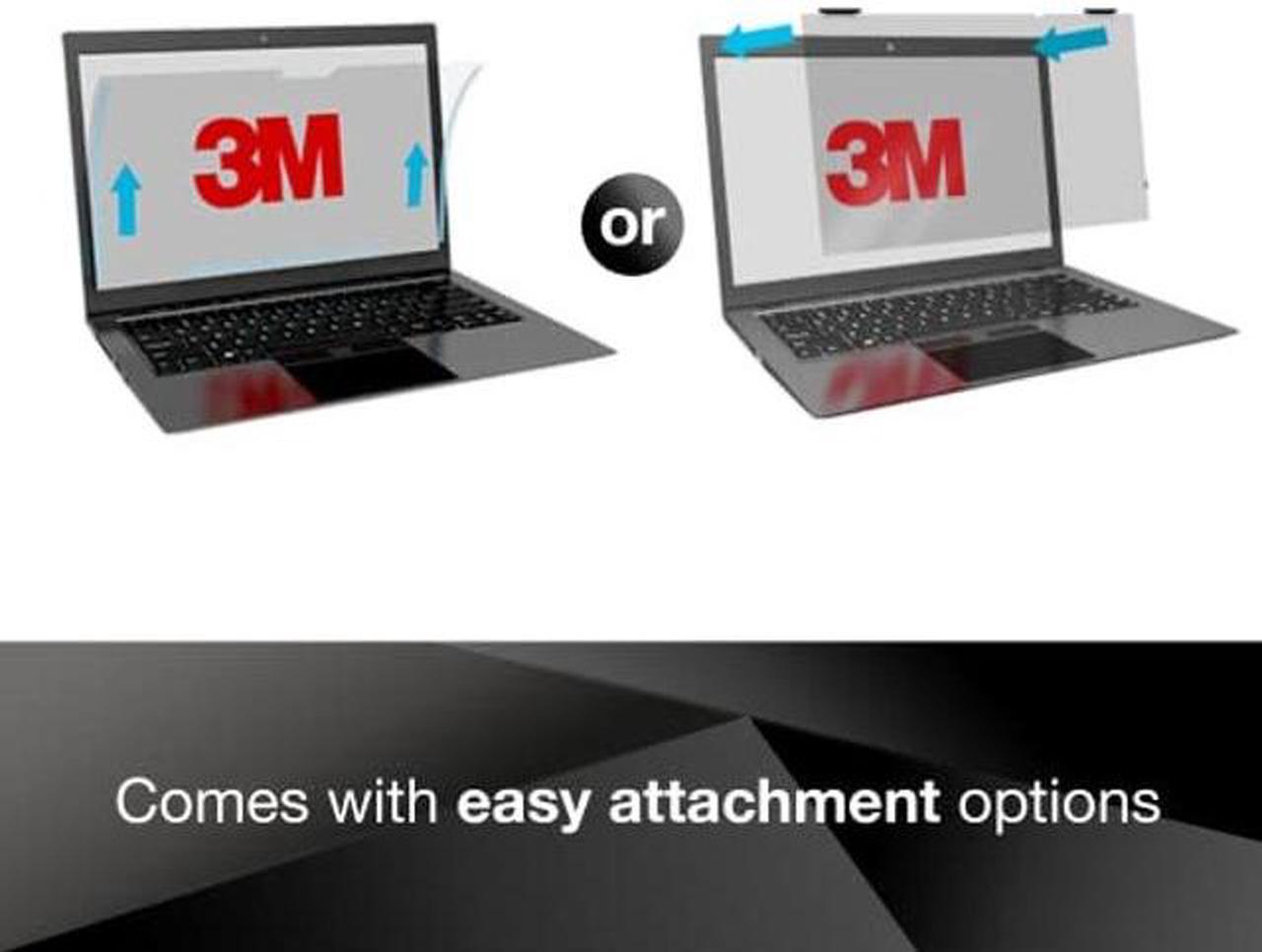 Alt view image 5 of 5 - 3M Privacy Filters for 27 Inch Widescreen Monitor, Reversable Gloss/Matte, Reduces Blue Light, Screen Protection, 16:9 Aspect Ratio (PF270W9B)