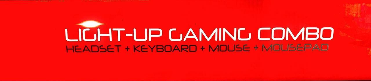Alt view image 3 of 3 - Light-Up Gaming Combo