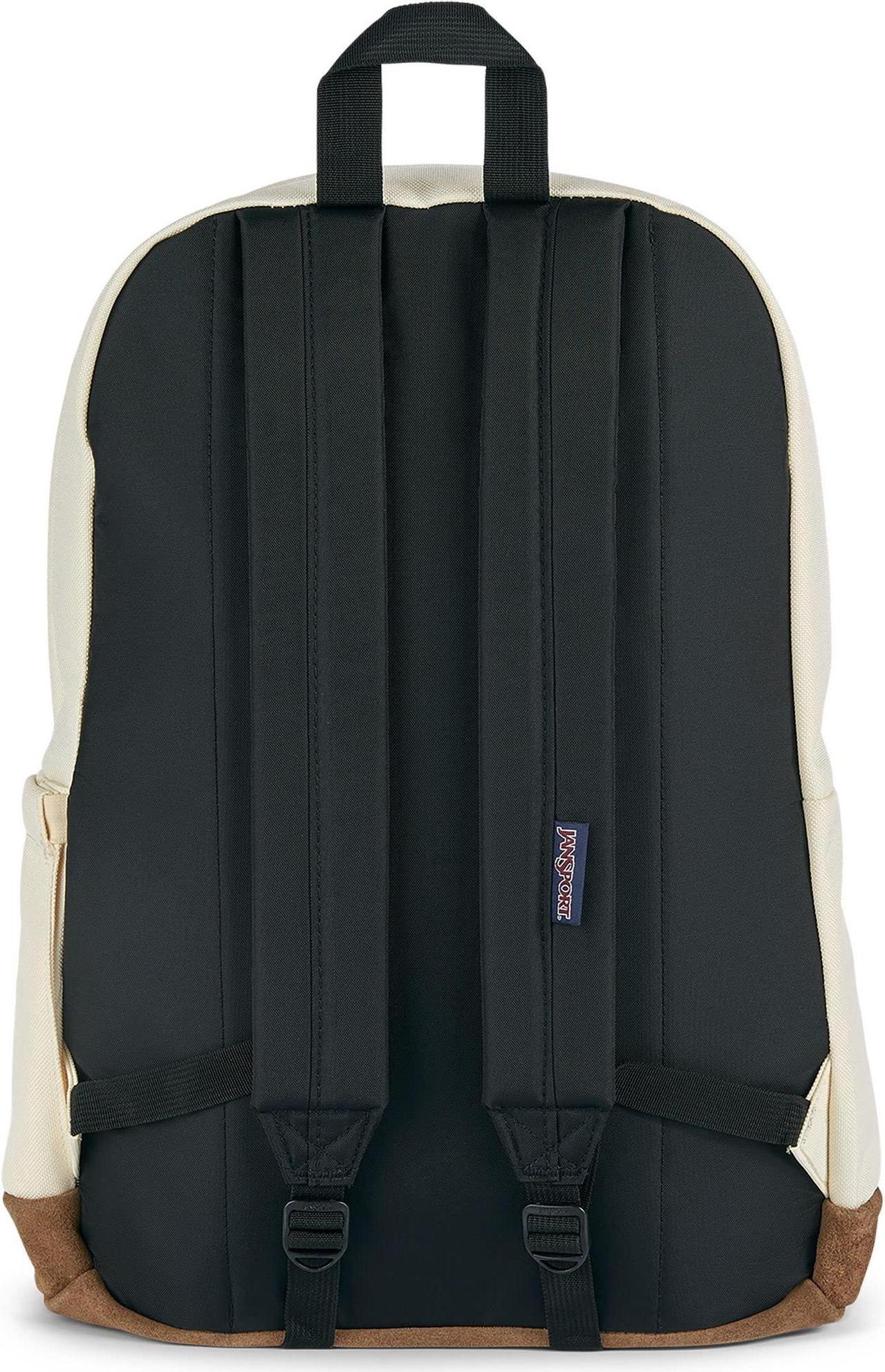 Alt view image 3 of 5 - JanSport Right Pack Backpack - Durable Daypack with Padded 15" Laptop Sleeve, Spacious Main Compartment & Integrated Water Bottle Pocket - Coconut