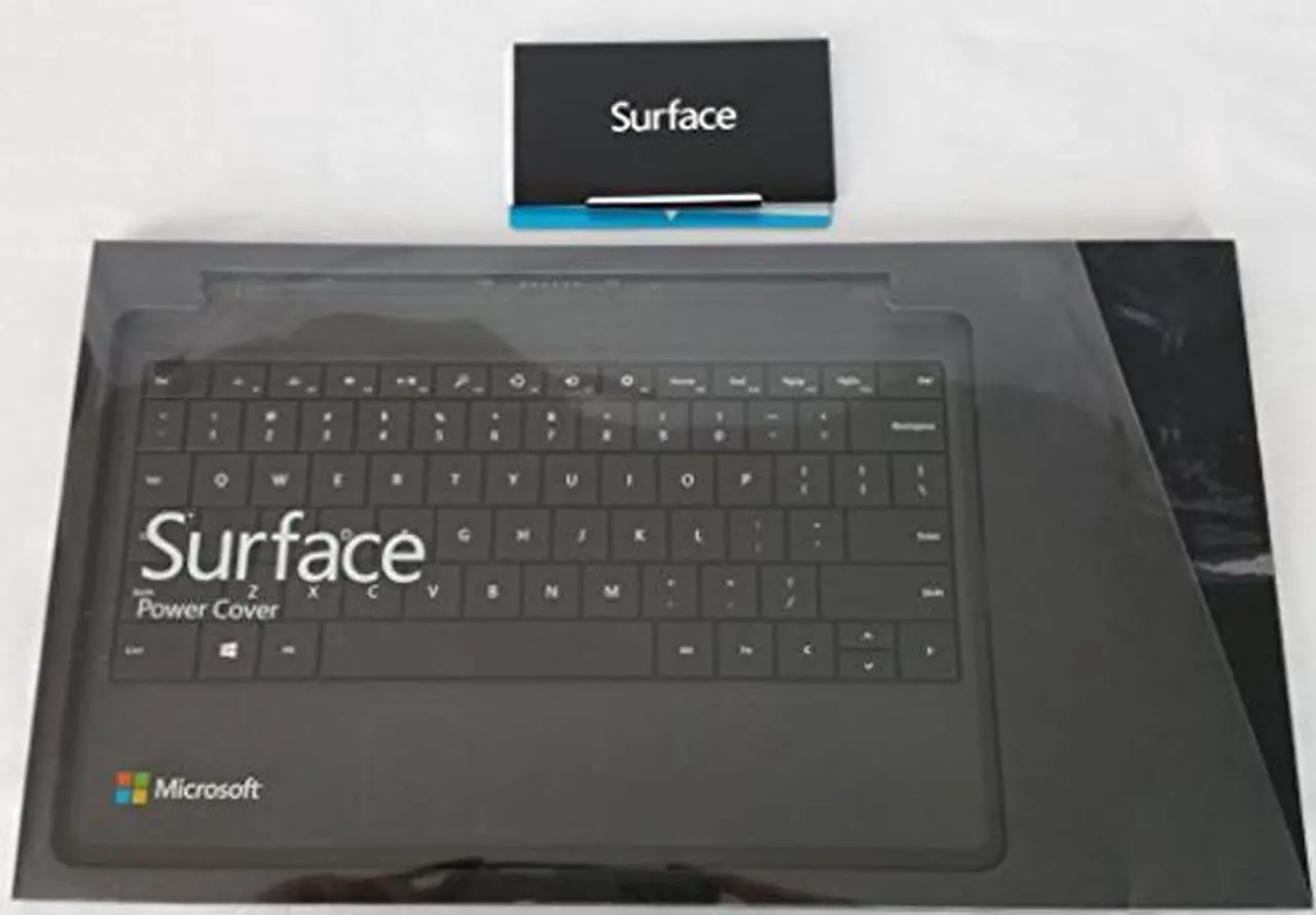 Alt view image 4 of 5 - Surface Power Cover Keyboard