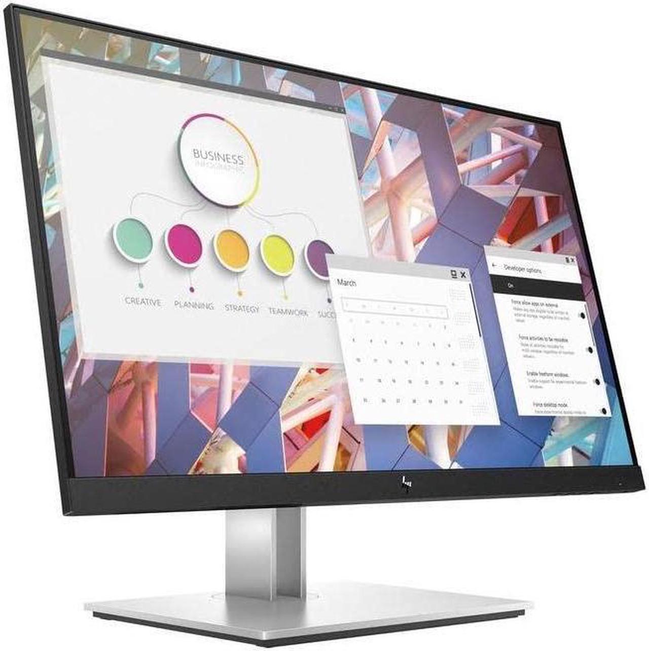 Main image of HP E24 G4 23.8" Full HD LED LCD Monitor - 16:9 - Black - 24" Class - in-Plane Switching (IPS) Technology - 1920 x 1080-250 Nit Typical - 5 ms GTG (OD) - HDMI - VGA - DisplayPort - USB Hub No Stand