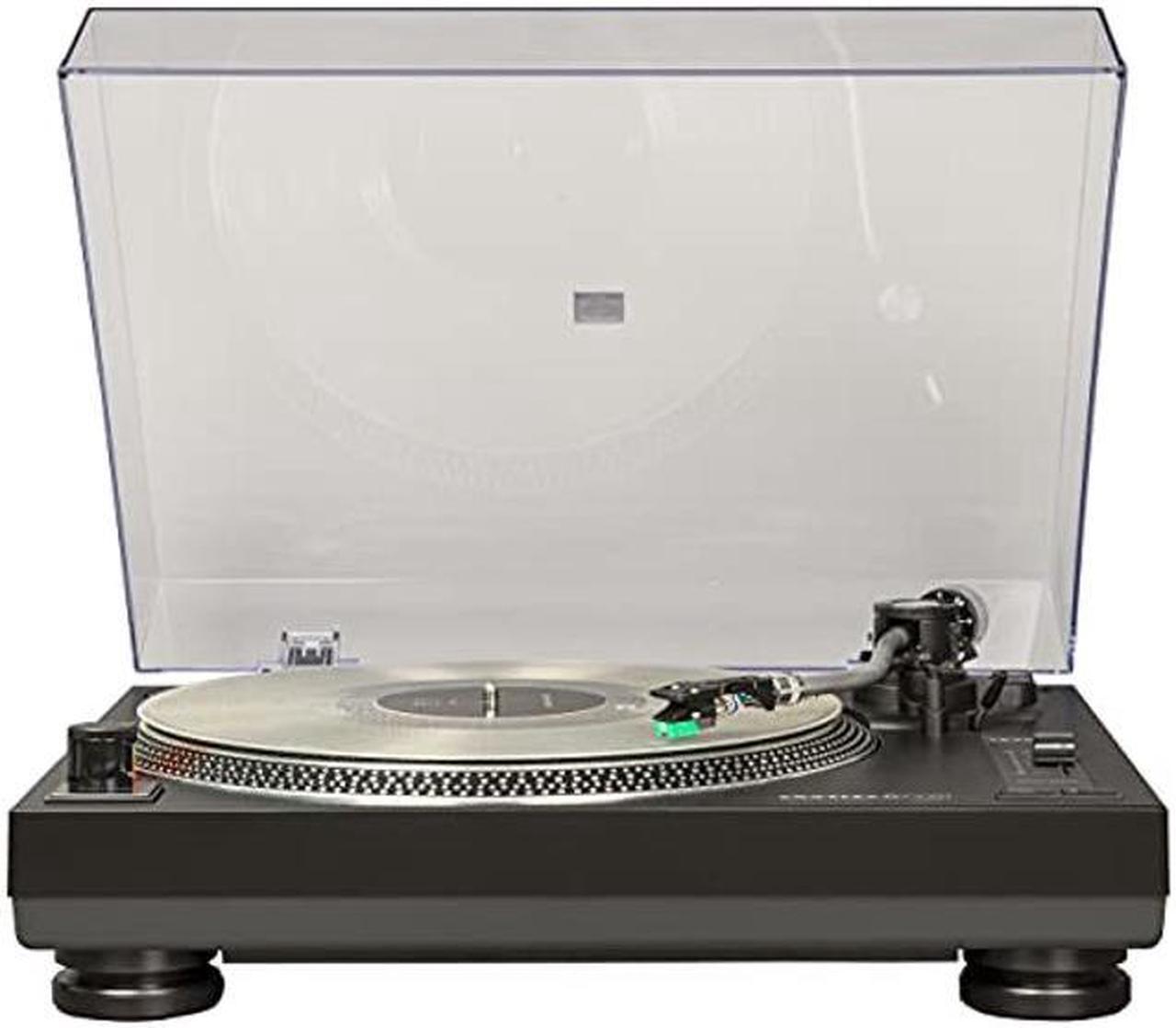 Main image of Crosley C100BT-BK Belt-Drive Bluetooth Turntable Record Player with Adjustable Counterweight, Black