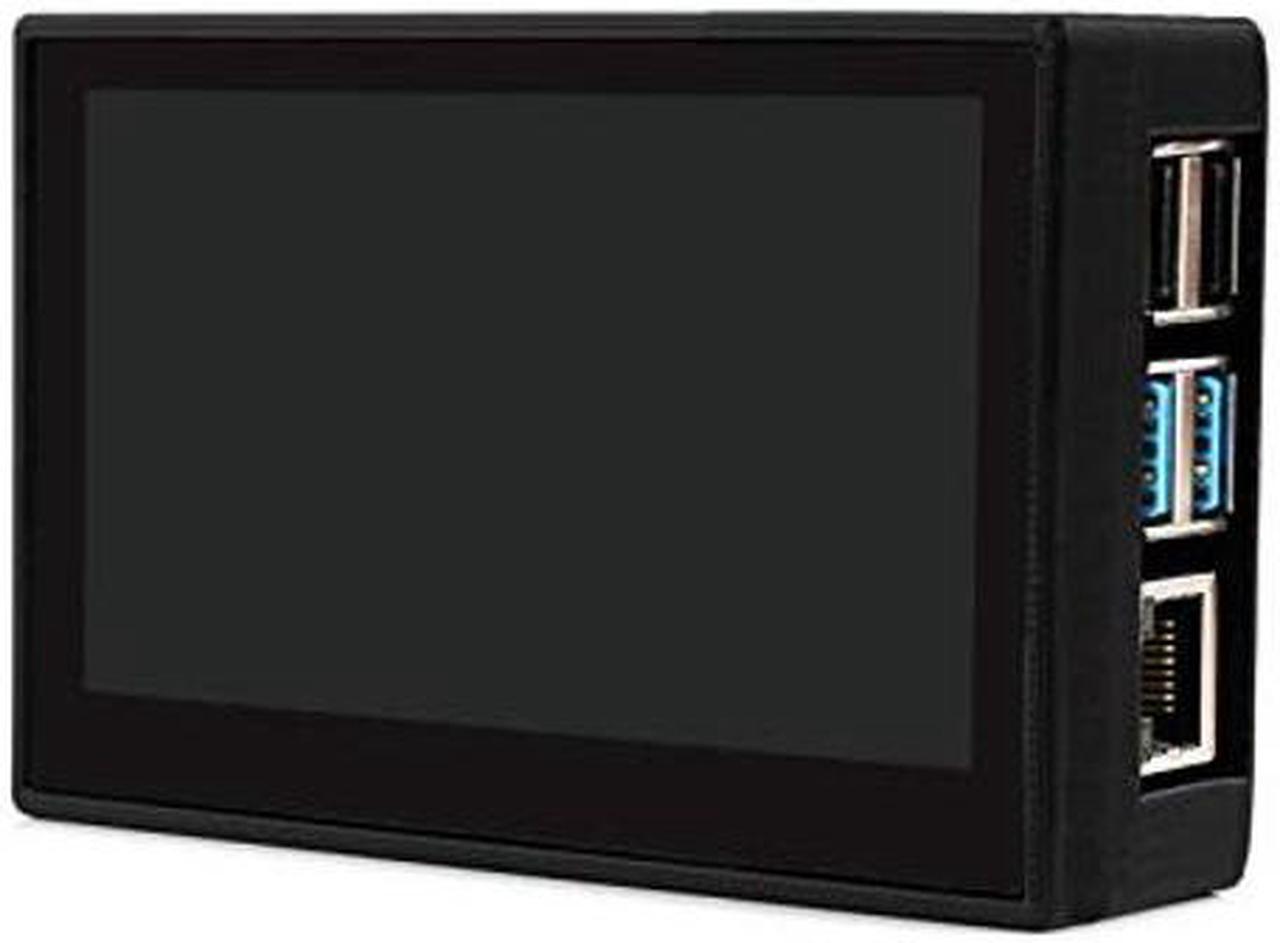 Alt view image 3 of 5 - waveshare 4.3inch DSI LCD Capacitive Touch Display with Protection Case for Raspberry Pi 4 B,800x480 Resolution IPS Screen Wide Angle,MIPI DSI Interface