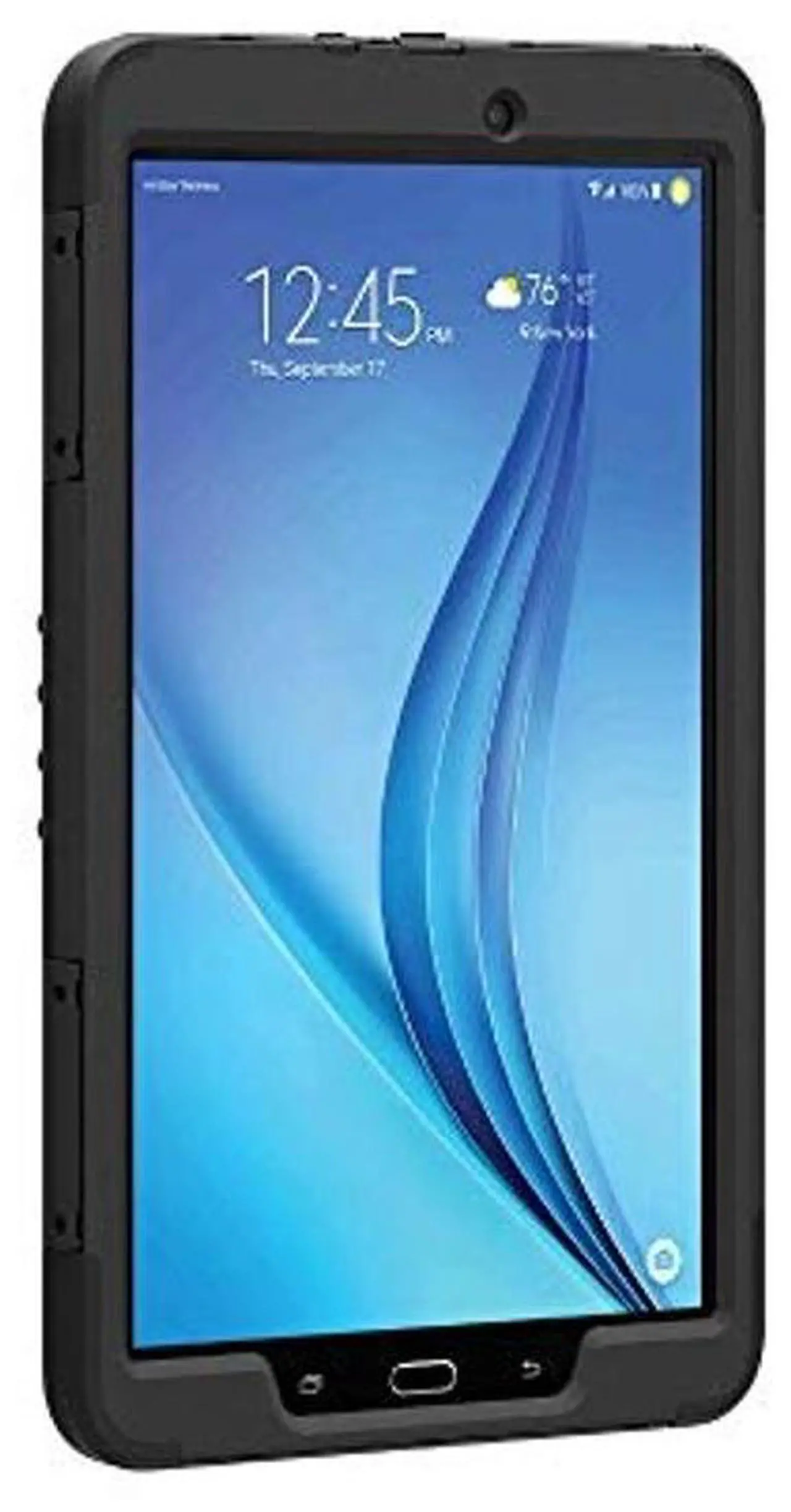 Alt view image 3 of 5 - Verizon Rugged Case for Samsung Galaxy Tab E 9.6" Tablet - Black