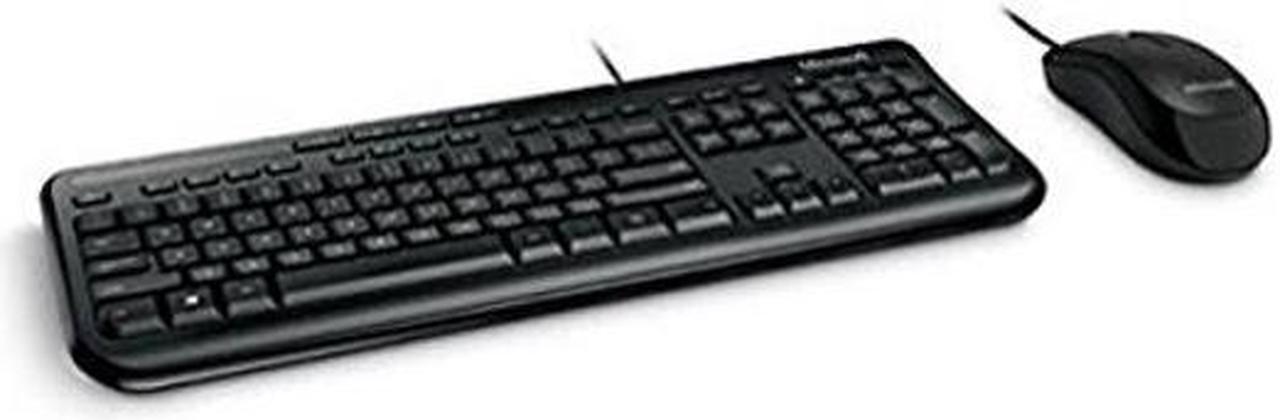 Main image of Microsoft Keyboard/Mouse 3J2-00022 Desktop 600 Combo 1 Pack Wired OEM Black Brown Box