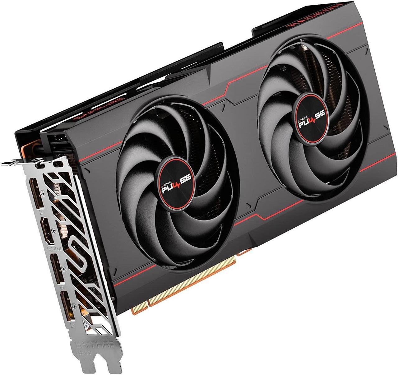 Alt view image 4 of 5 - Sapphire 11309-03-20G Pulse AMD Radeon RX 6600 XT Gaming Graphics Card with 8GB GDDR6, AMD RDNA 2