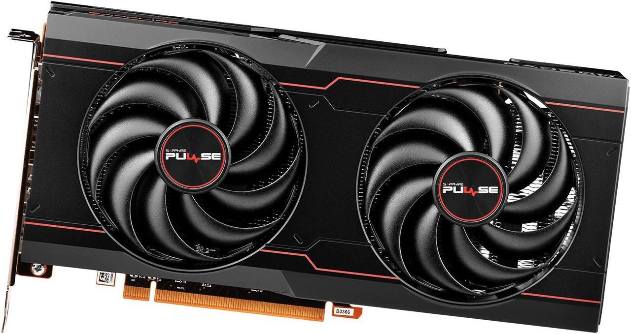 Alt view image 2 of 5 - Sapphire 11309-03-20G Pulse AMD Radeon RX 6600 XT Gaming Graphics Card with 8GB GDDR6, AMD RDNA 2