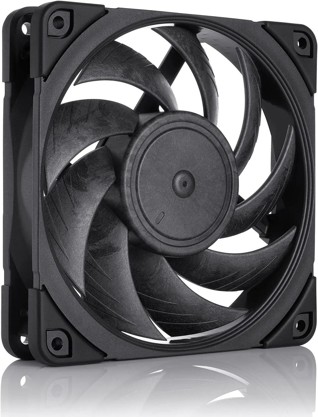 Alt view image 3 of 5 - Noctua Bundle: 3X NF-A12x25 PWM chromax.Black.swap, Premium Quiet Fan, 4-Pin (120mm, Brown) + 2X NA-SFMA1, Fan Mounting Adaptors (4 Pieces, Black)