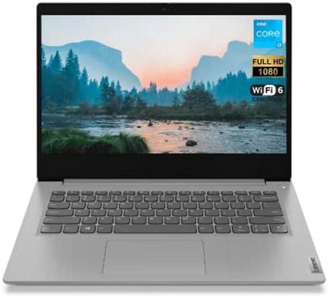 Main image of Lenovo IdeaPad 3i Laptop, 14" FHD Screen, Intel i3-1115G4 Processor, 12GB RAM, 256GB SSD, Webcam, HDMI, Media Card Reader, Dolby Audio, Wi-Fi 6, Windows 11 Home, Platinum Grey