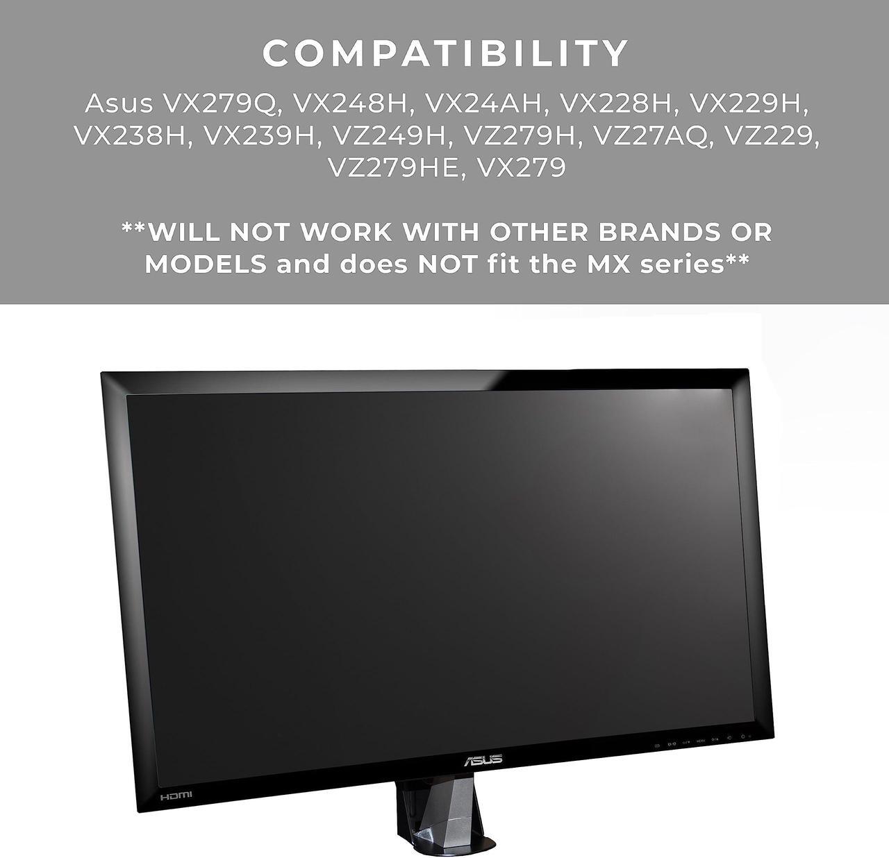Alt view image 2 of 5 - HumanCentric VESA Mount Adapter Compatible with Asus VX-Series Monitors Fits VX279Q, VX279H, VX248H, VX24AH, VX228H, VX229H, VX239H, VX238H, VZ249H, VZ279H, VZ27AQ, VZ229, VZ279HE, VX279