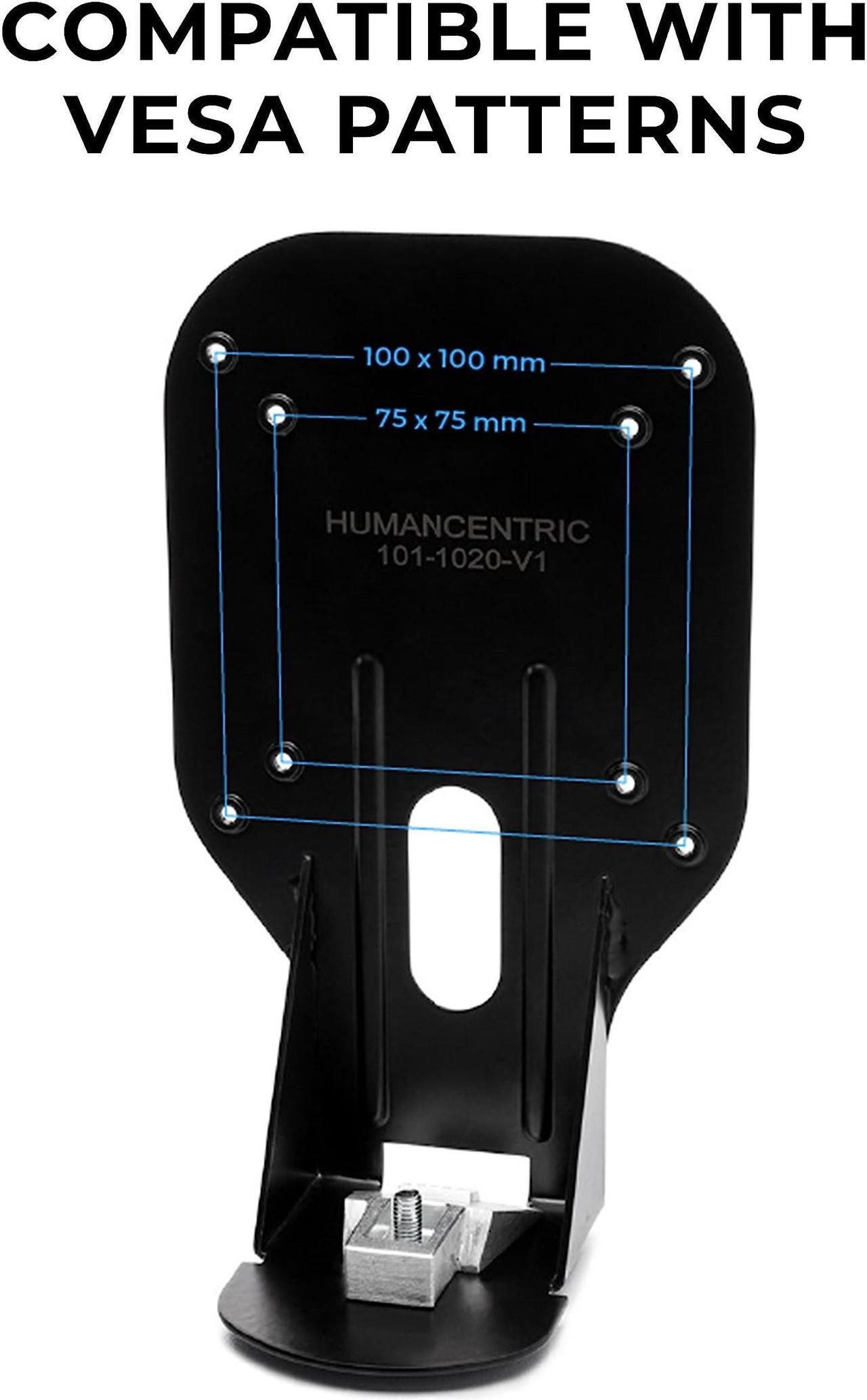 Alt view image 4 of 5 - HumanCentric VESA Mount Adapter Compatible with Asus VX-Series Monitors Fits VX279Q, VX279H, VX248H, VX24AH, VX228H, VX229H, VX239H, VX238H, VZ249H, VZ279H, VZ27AQ, VZ229, VZ279HE, VX279