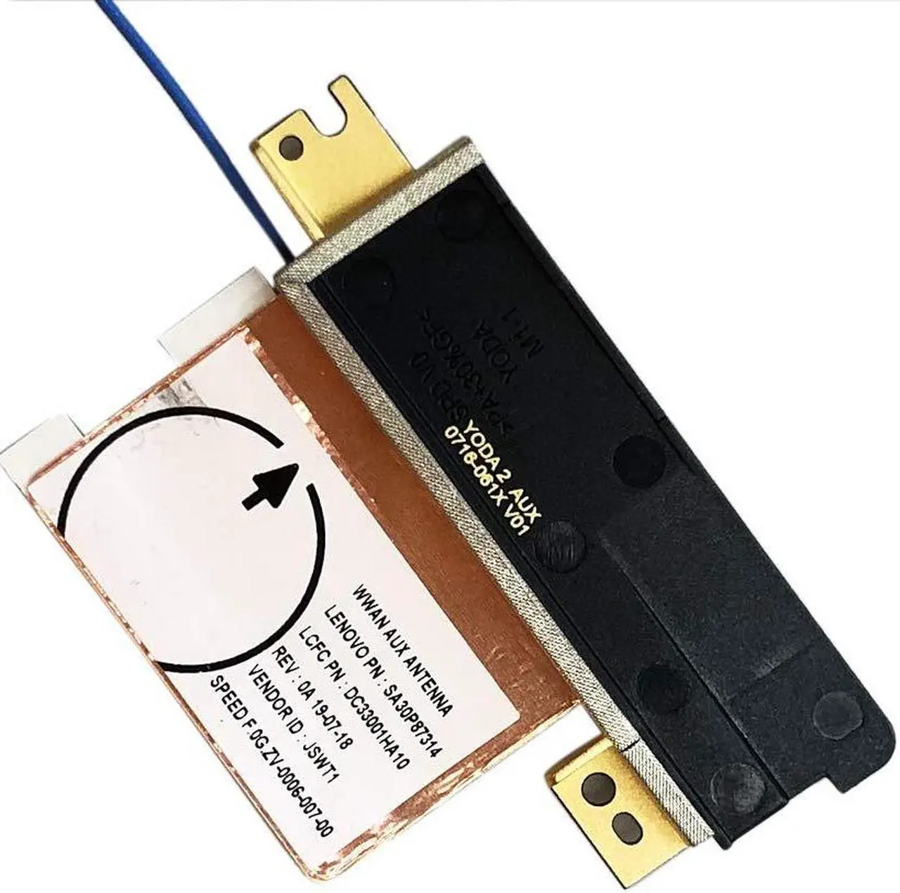 Alt view image 4 of 5 - GinTai WLAN+WWAN Antenna Cable Replacement for Lenovo ThinkPad X1 Carbon 5th Gen 2017 3G 4G/ 6th Gen 2018 3G 4G 220HR 50K4 20KH 20KG Antenna Wire 01LV468 01LV467 20HR 20HQ 20K4 20K3