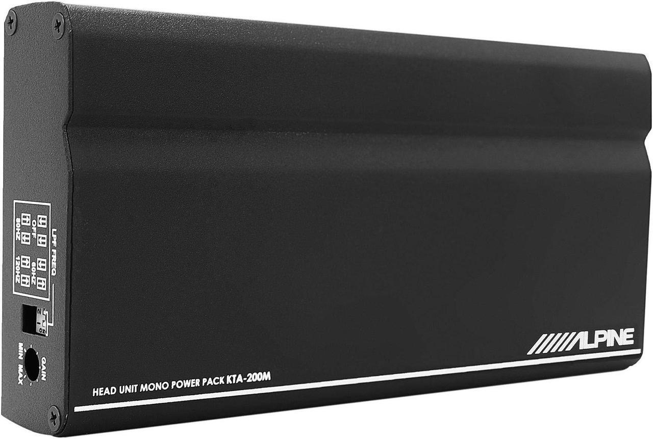 Main image of Alpine KTA-200M Mono 400-Watt Power Pack Amplifier
