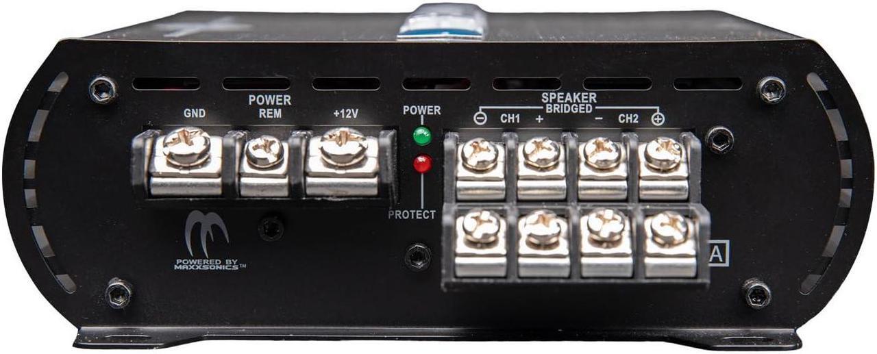 Alt view image 4 of 5 - Autotek Street Machine SM-1200.4D 1200 Watt Four Channel Car Audio Amplifier - High Output, Class D, 2, 4, Mono Bridged at 4 Ohm Stable, Low Level Input, Mosfet Power Supply