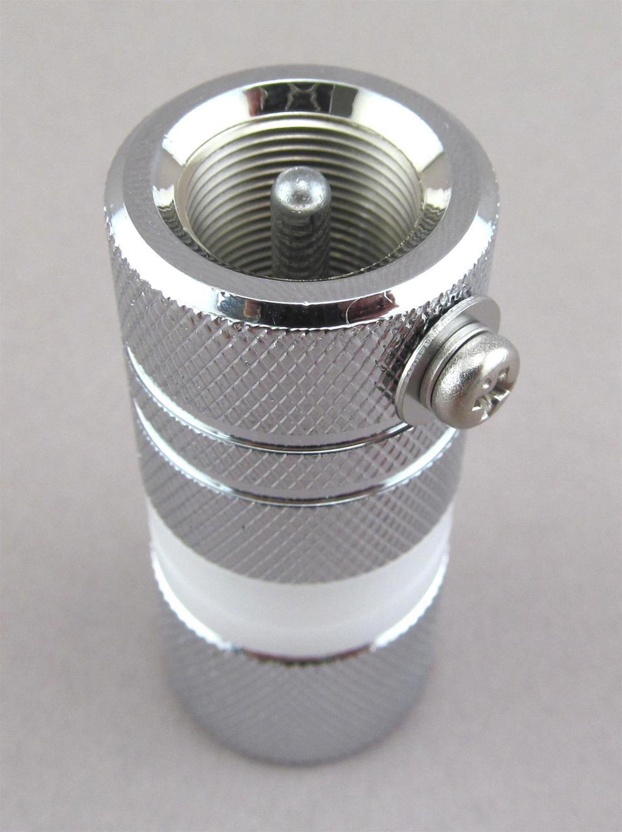 Alt view image 2 of 2 - Comet Original AD-35M Antenna Mount Adapter UHF Female (SO-239) to 3/8-24 threaded antenna Mount