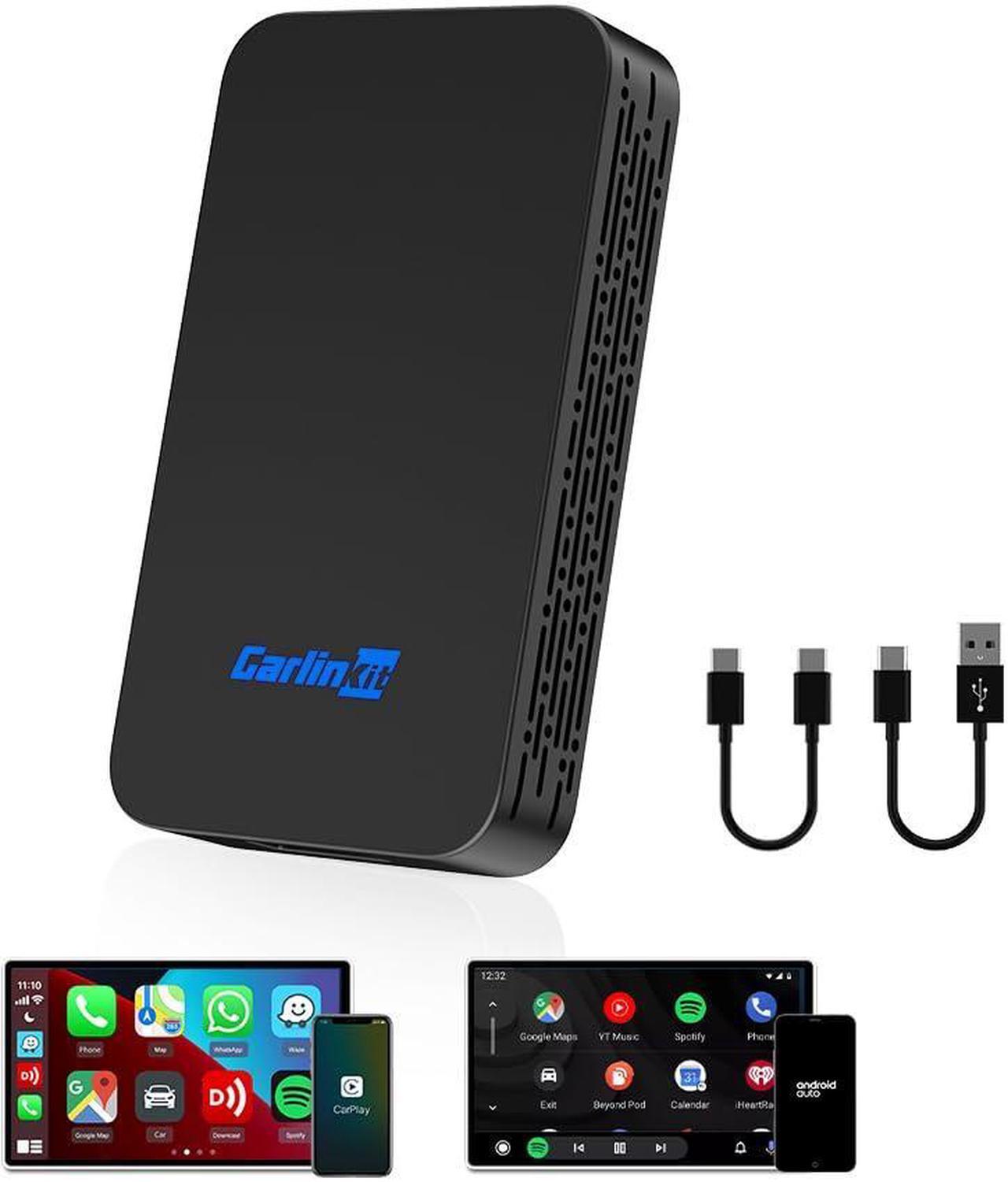 Main image of Carlinkit 2Air 5.0 CarPlay Adapter,2-Dual-Convert Wired CarPlay to Wireless & Wired Android Auto to Wireless,for Wired CarPlay and Android Auto Car
