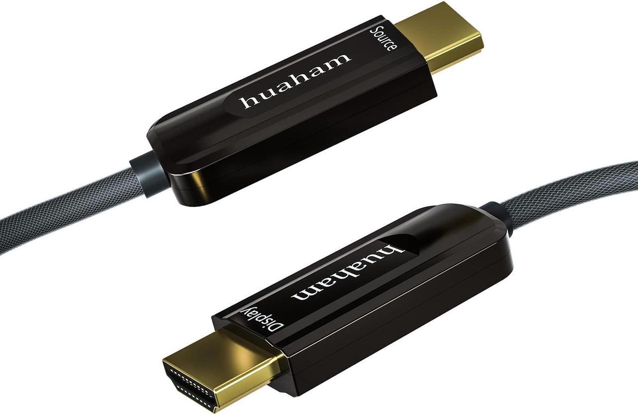 Main image of 8K Fiber Optic HDMI Cable 65.6ft,Braided Nylon 8K HDMI Cable Ultra high Speed 48Gbps,Support 8K60Hz, 4K120Hz, Dynamic HDR, eARC Compatible PS5 PS4 Xbox Apple TV Sony LG Samsung (Braided, 20m/65.6ft)