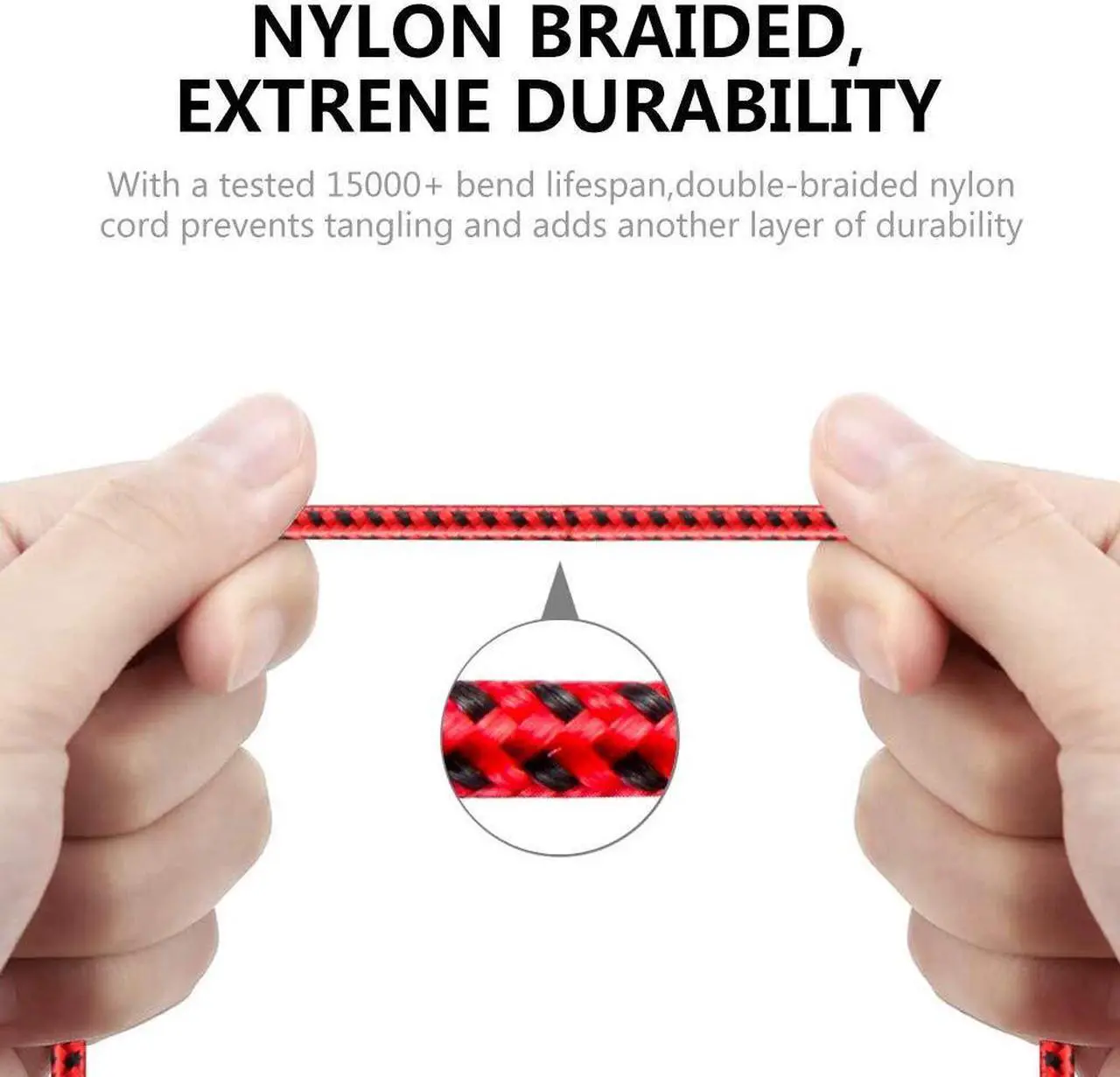 Alt view image 5 of 5 - 3.5mm Audio Extension Cable 100ft,LiuTian 3.5mm Male to Female Braided Auxiliary Headphone Extension Aux Stereo Jack Cord Wire Compatible for iPhone, iPad, Smartphones, Tablets, TV, Speaker.