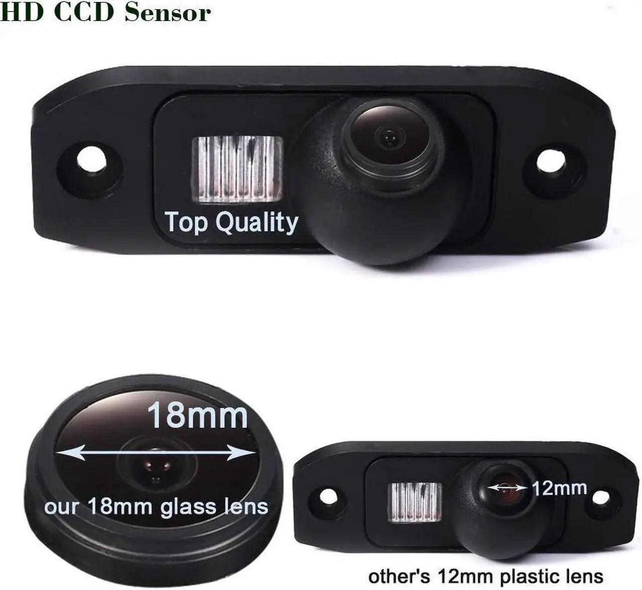 Main image of Super HD Vehicle Camera 1280x720 Pixels 1000 TV Lines car Rear View Back up Vehicle Camera Parking Reverse for Volvo S80 S140 XC60 S40 C70 S80L S40L S80 S60L S40L XC90 S80L Waterproof